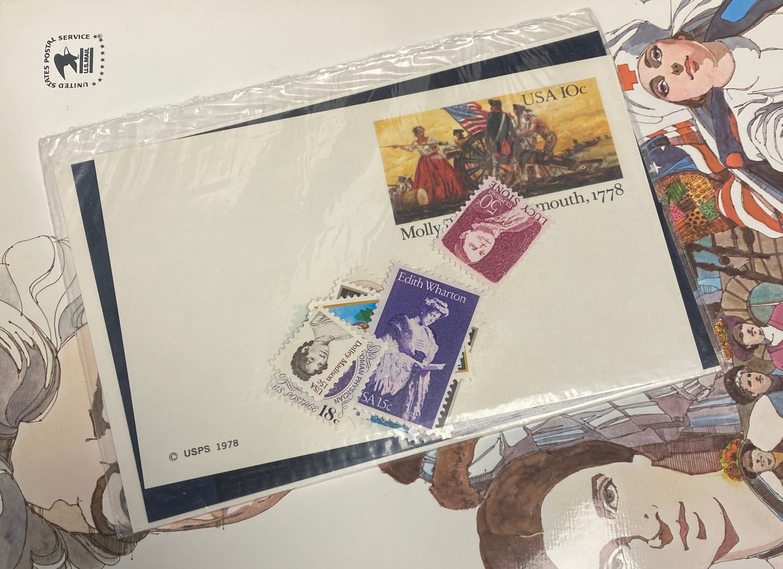 USPS 1978 The Women’s Mint Stamp Set United States Postal Service Set Mint Item NO. 948