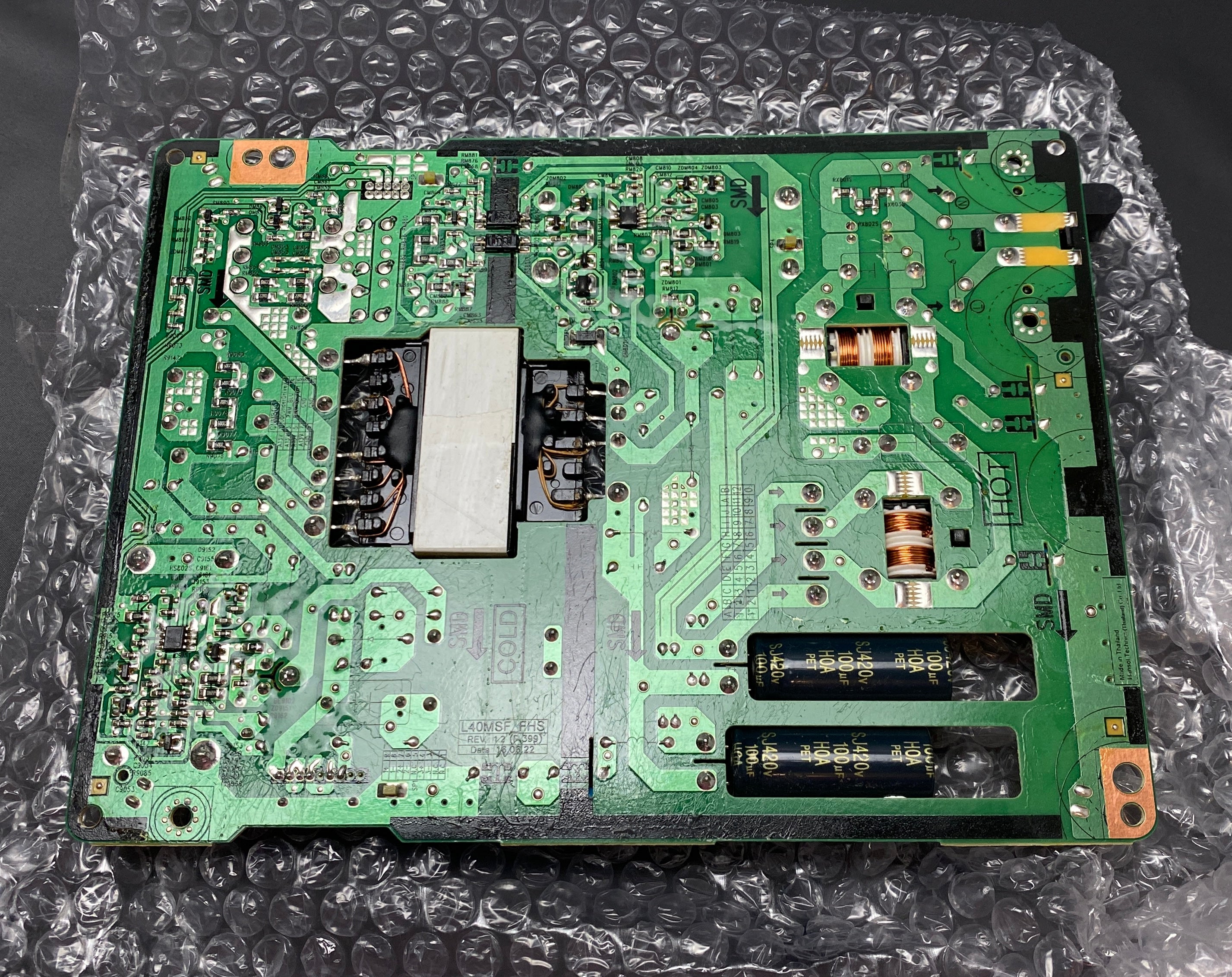 SAMSUNG TV BN44-00851A Power Supply Board Tested Used