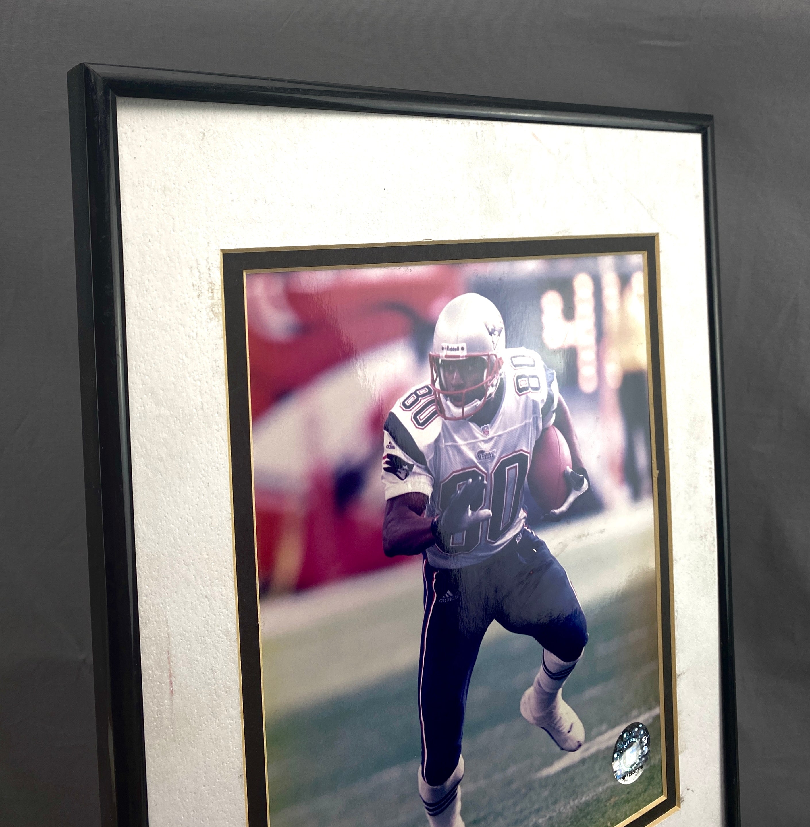 New England Patriots Troy Brown 80 NFL Photo Original Print 2002 Photo File