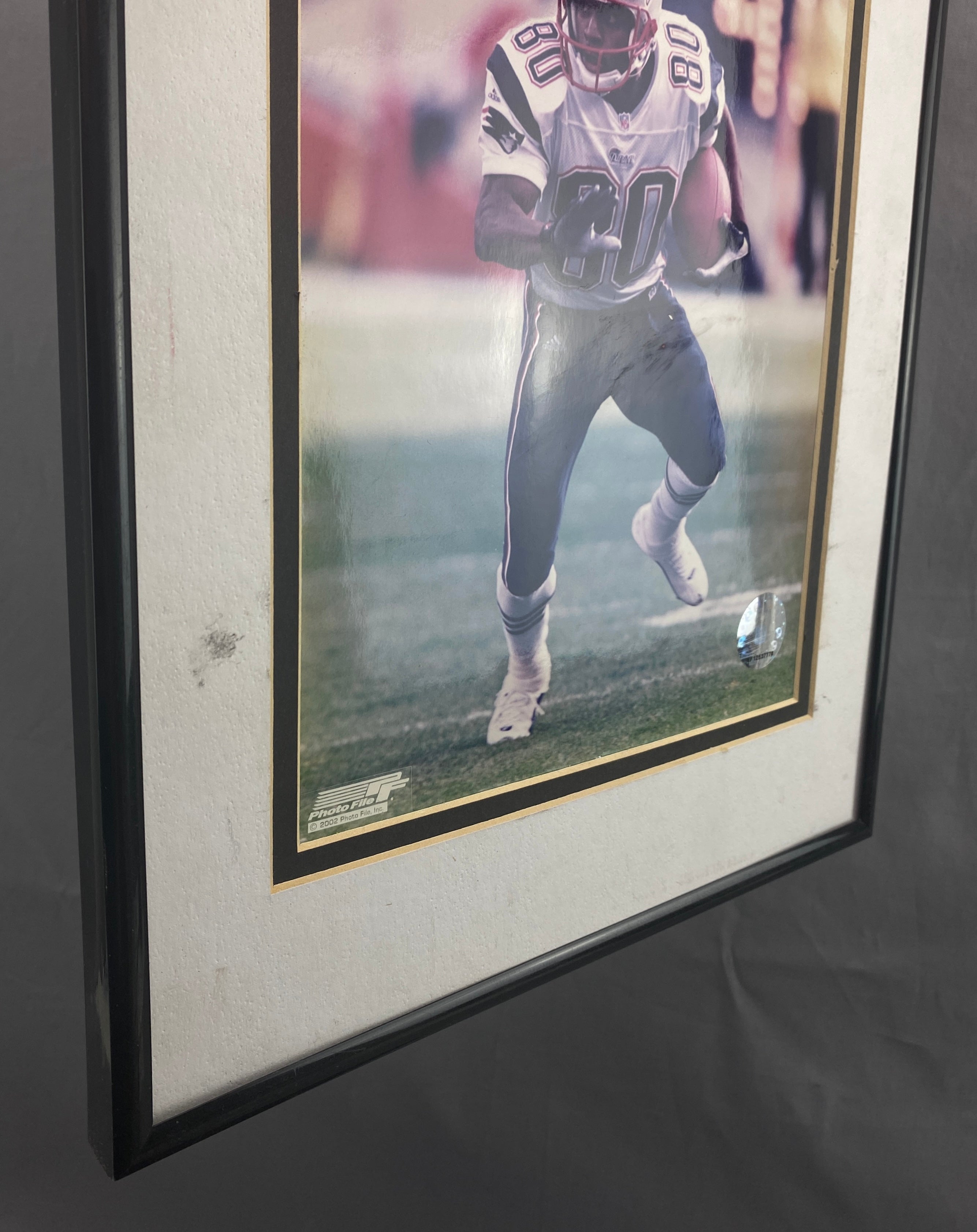 New England Patriots Troy Brown 80 NFL Photo Original Print 2002 Photo File