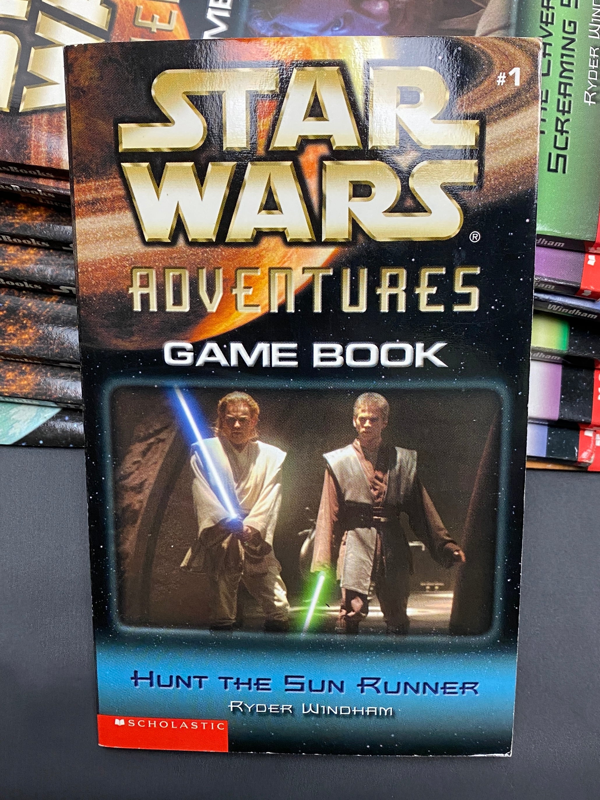 Star Wars Adventures Series Game Book Novels Guide & Note Book 10 Book Set Used
