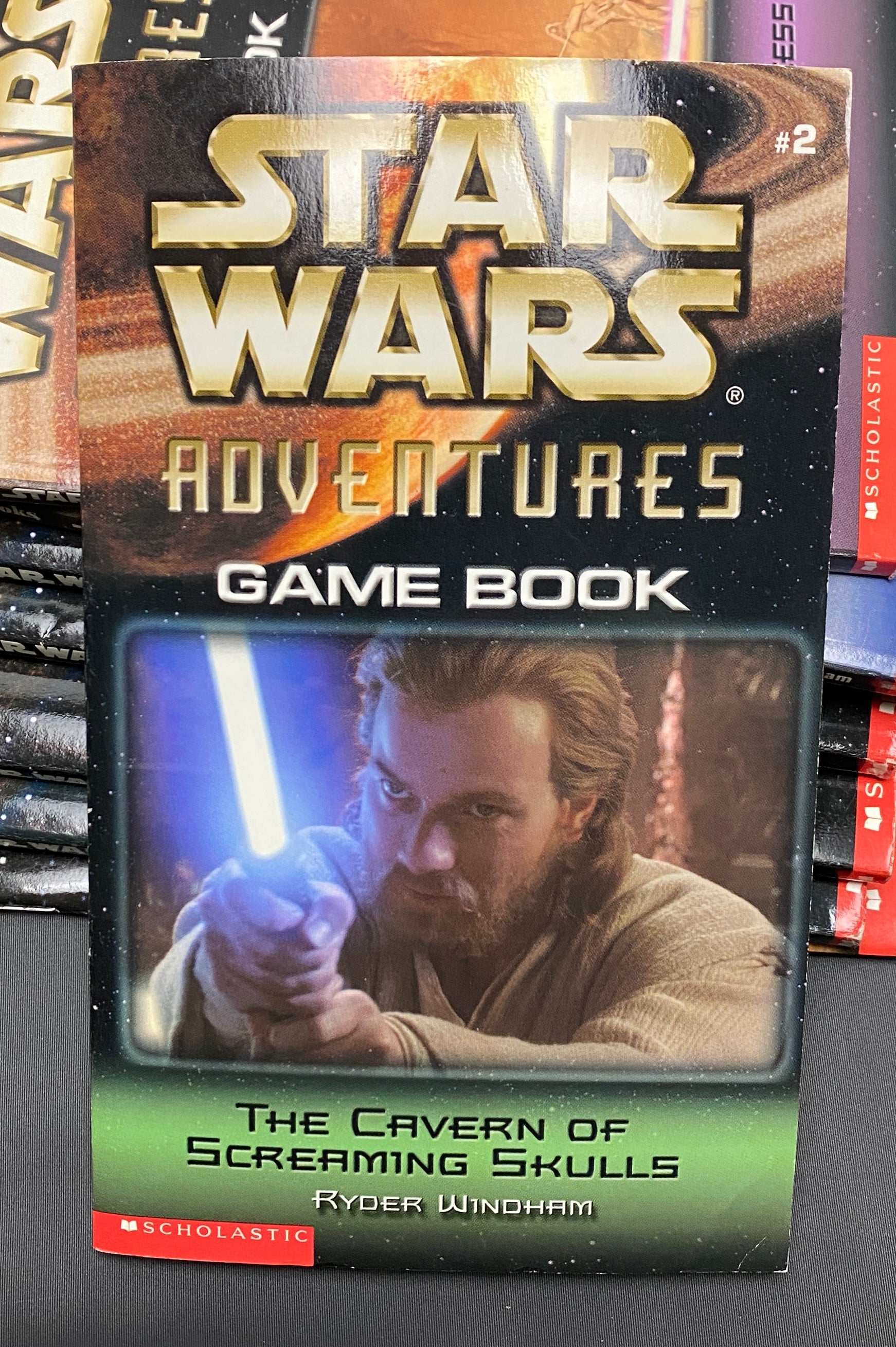 Star Wars Adventures Series Game Book Novels Guide & Note Book 10 Book Set Used