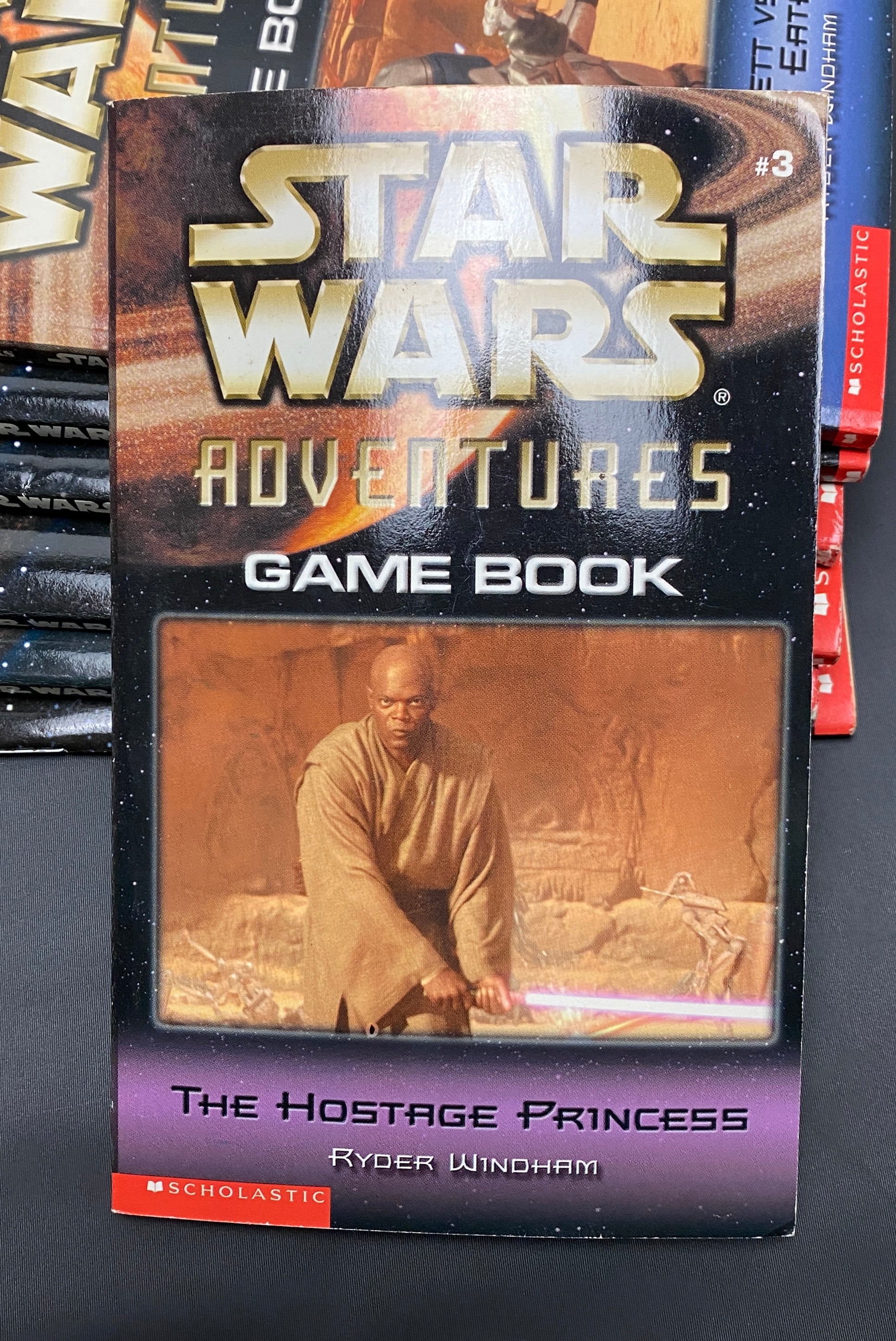 Star Wars Adventures Series Game Book Novels Guide & Note Book 10 Book Set Used