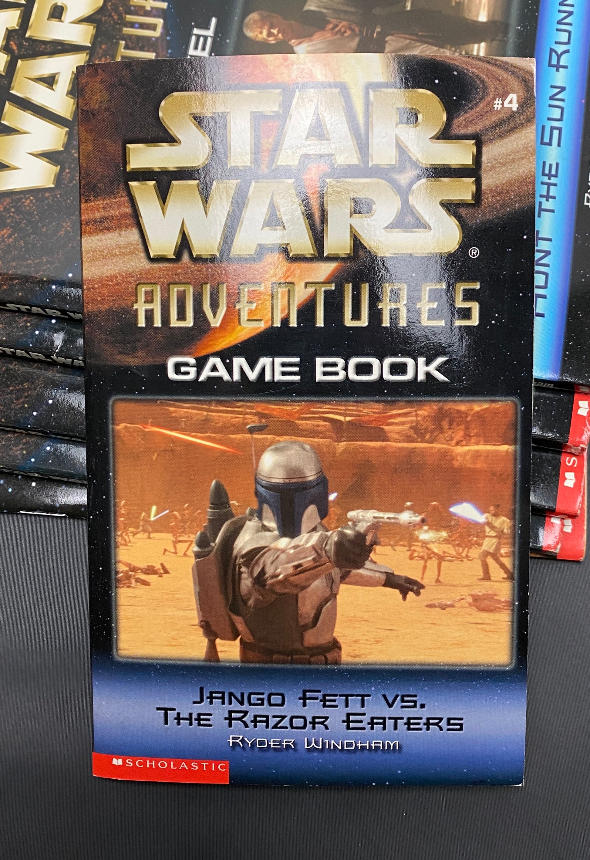 Star Wars Adventures Series Game Book Novels Guide & Note Book 10 Book Set Used