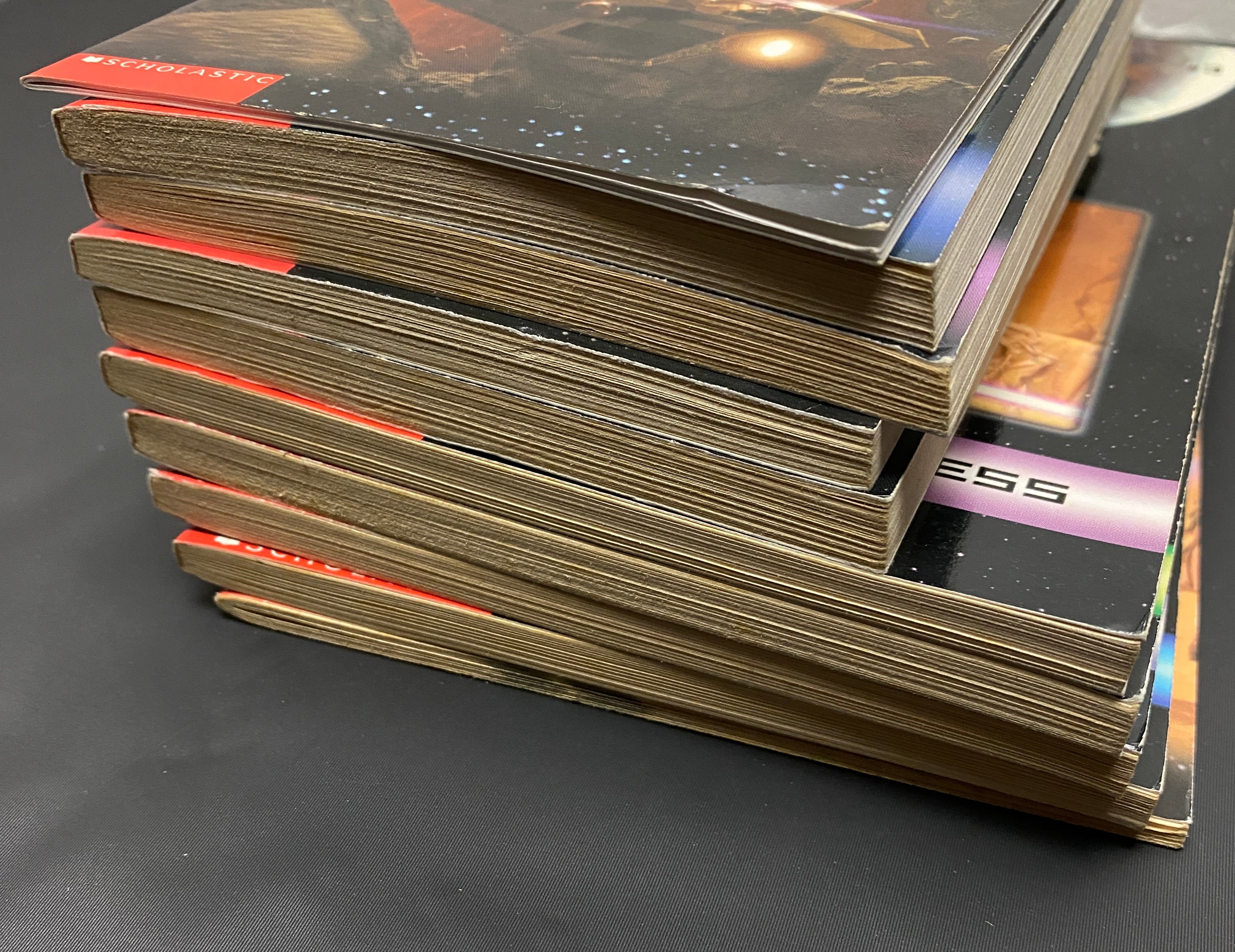 Star Wars Adventures Series Game Book Novels Guide & Note Book 10 Book Set Used