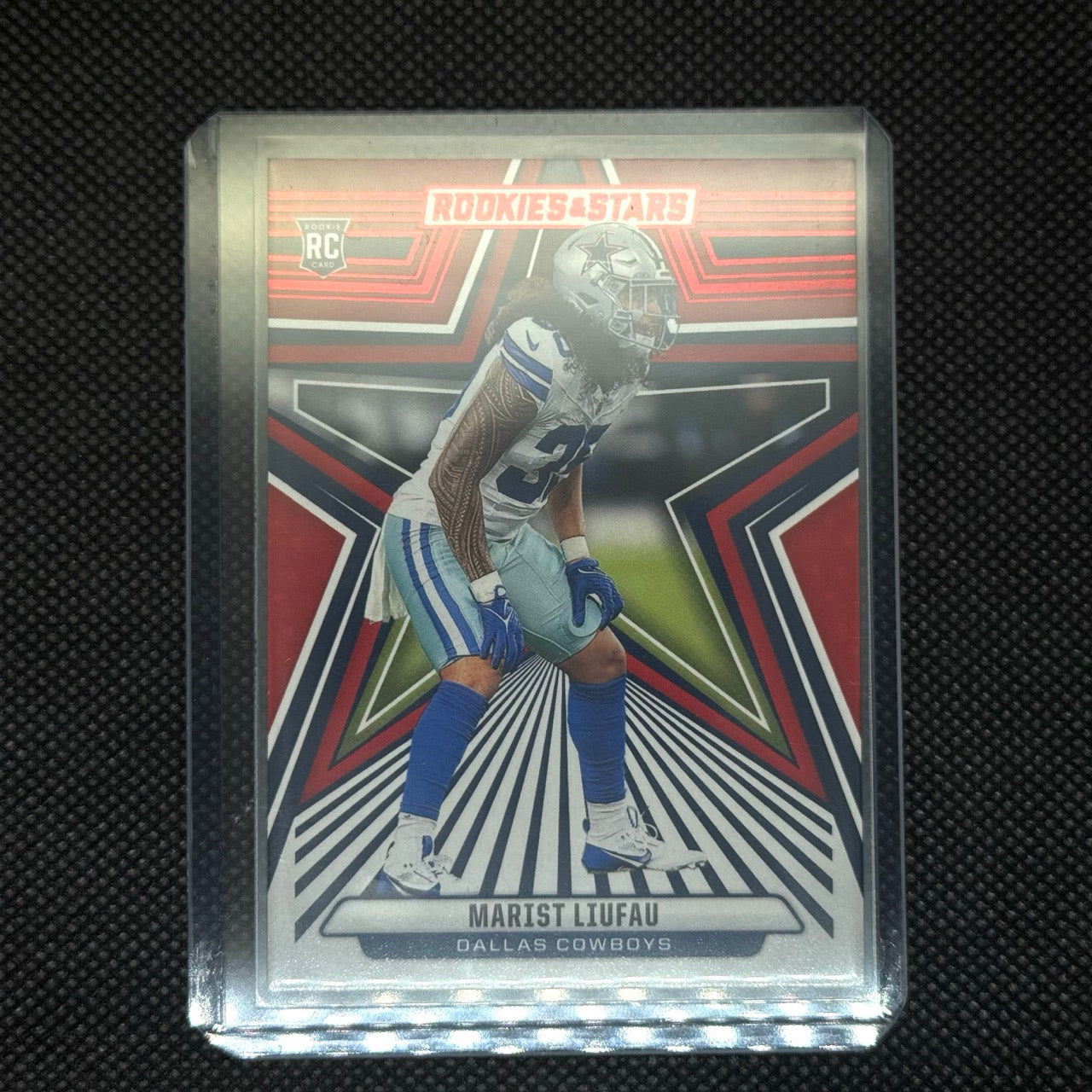 Marist Liufau Cowboys 2024 Panini Rookies and Stars Football Card No.173