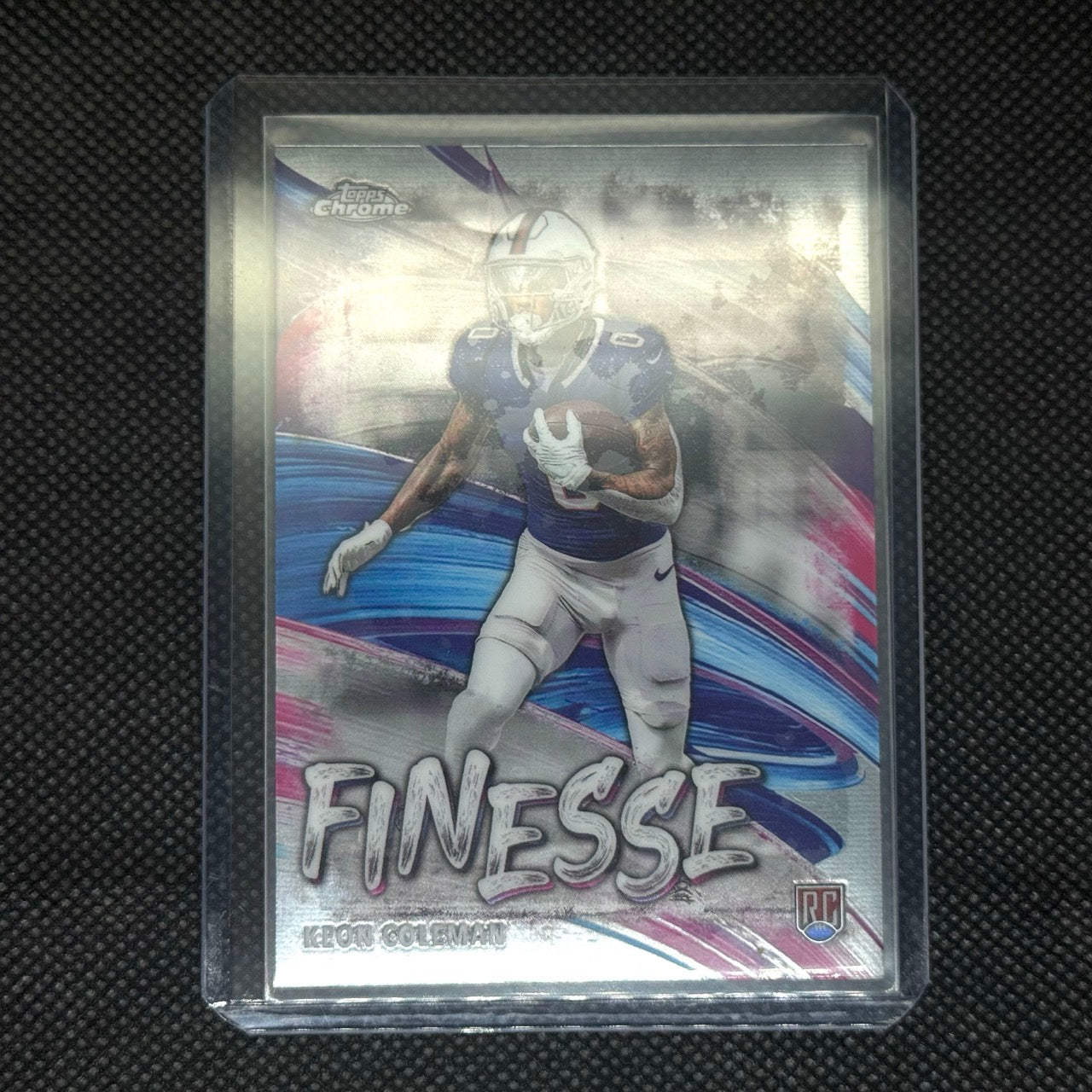 Keon Coleman Bills RC Topps Chrome NFL Football Card No.F-18