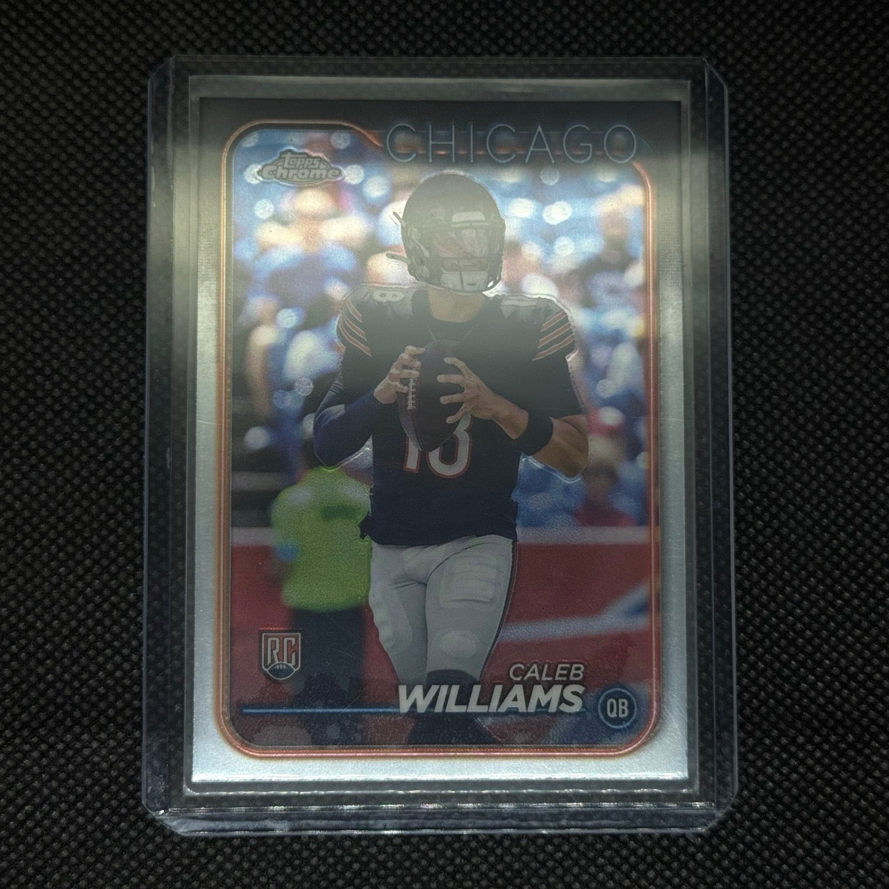 Caleb Williams Bears Rookie 2024 Topps Chrome Card No. 202