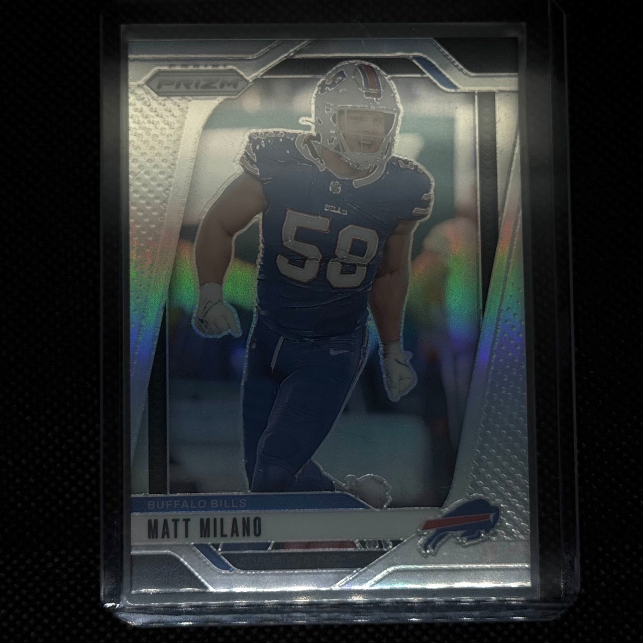 Matt Milano Bills 2024 Panini Prizm Card No.33 Prizm