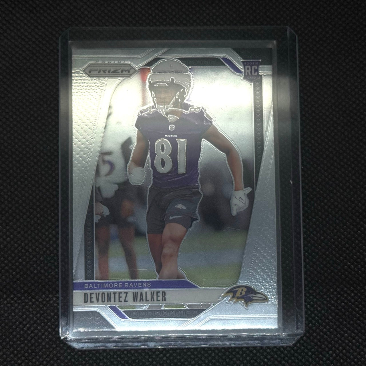Devontez Walker Ravens 2024 Panini Prizm Card No.328 Rookie