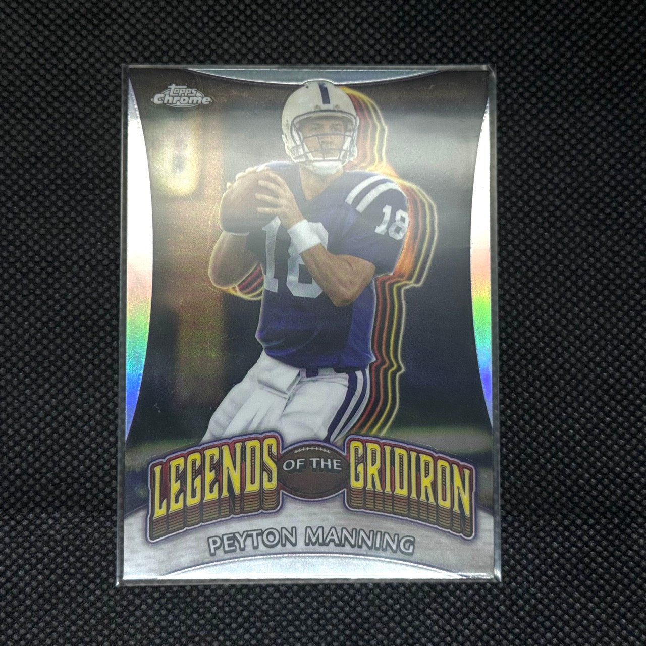 Peyton Manning Colts Topps Chrome 2024 Card No.LOG-2