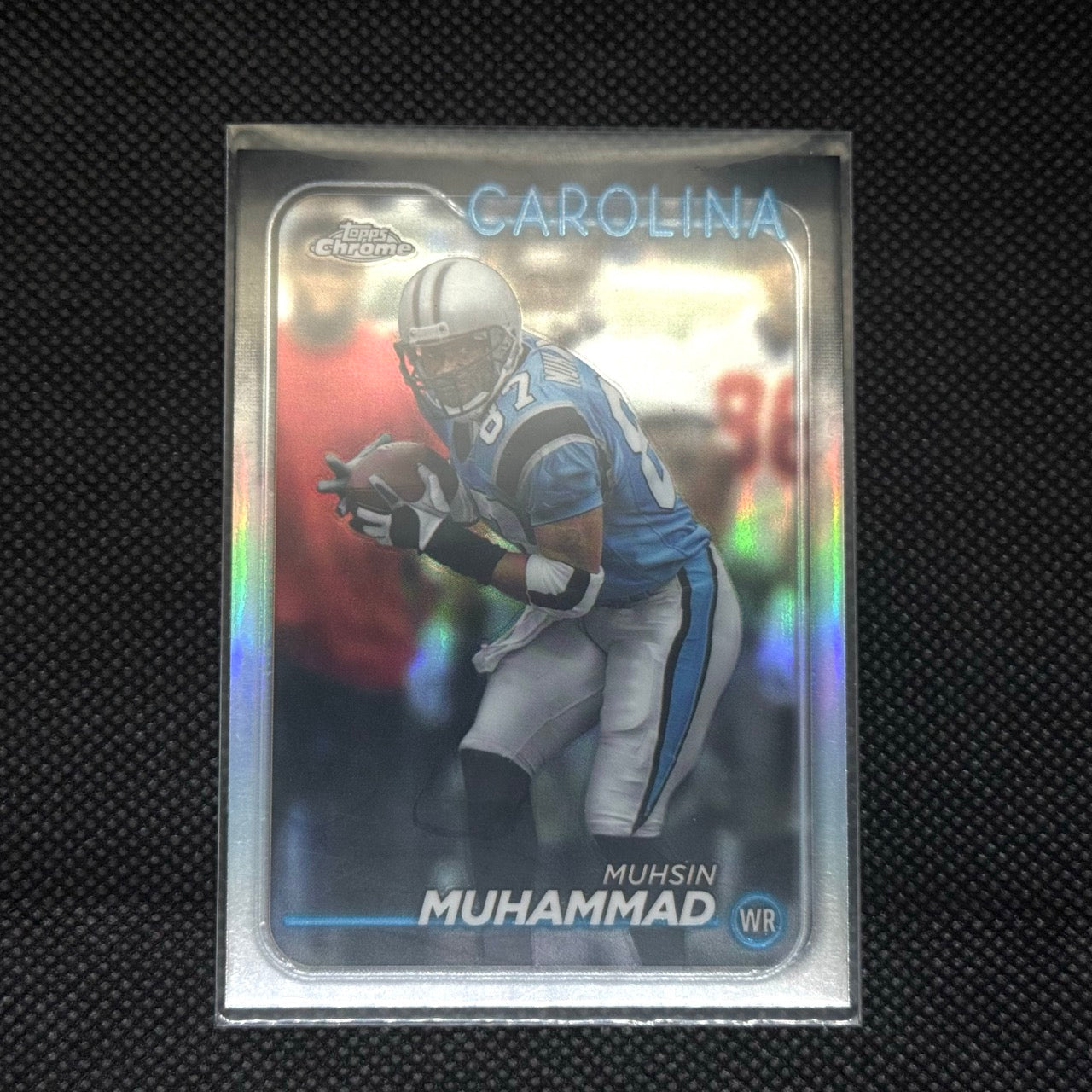 Muhsin Muhammad Topps Chrome 2024 Card No.15 Panthers Halo