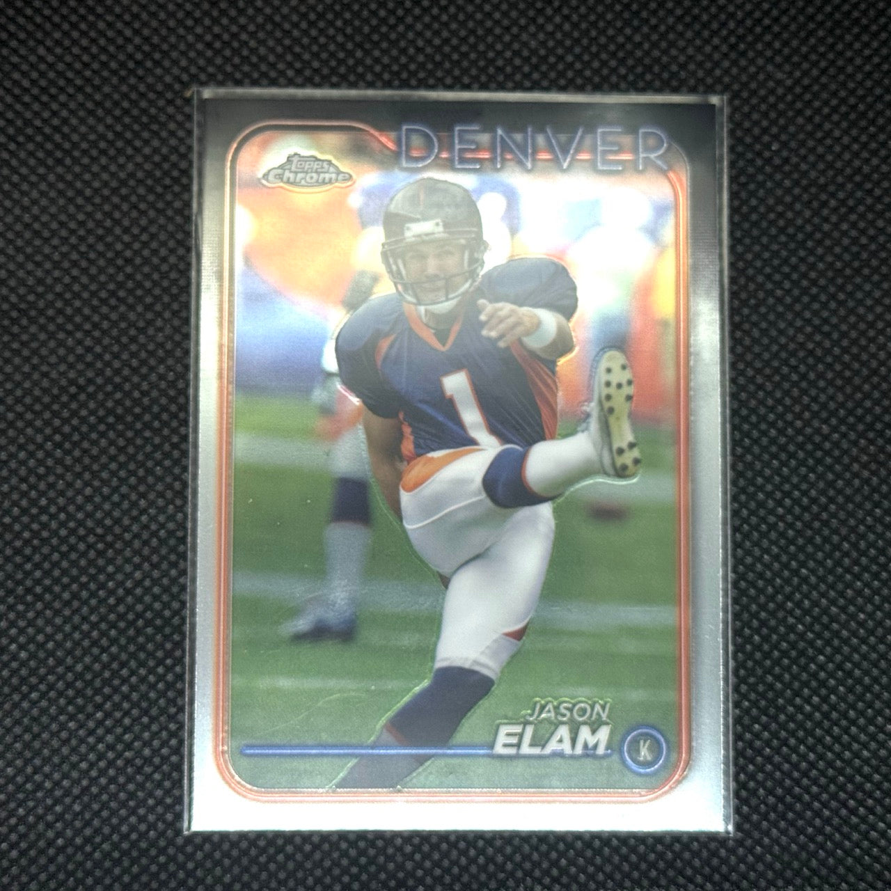 Jason Elam Broncos 2024 Topps Chrome Card No.65