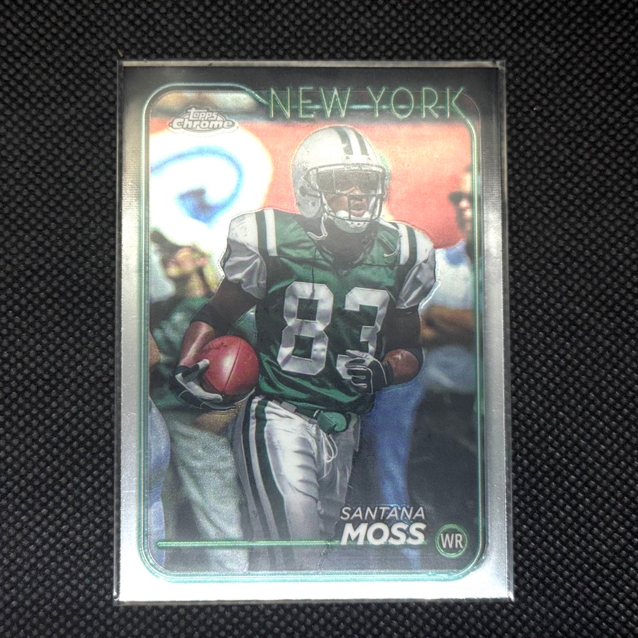 Santana Moss 2024 Topps Chrome Card No.148 Jets