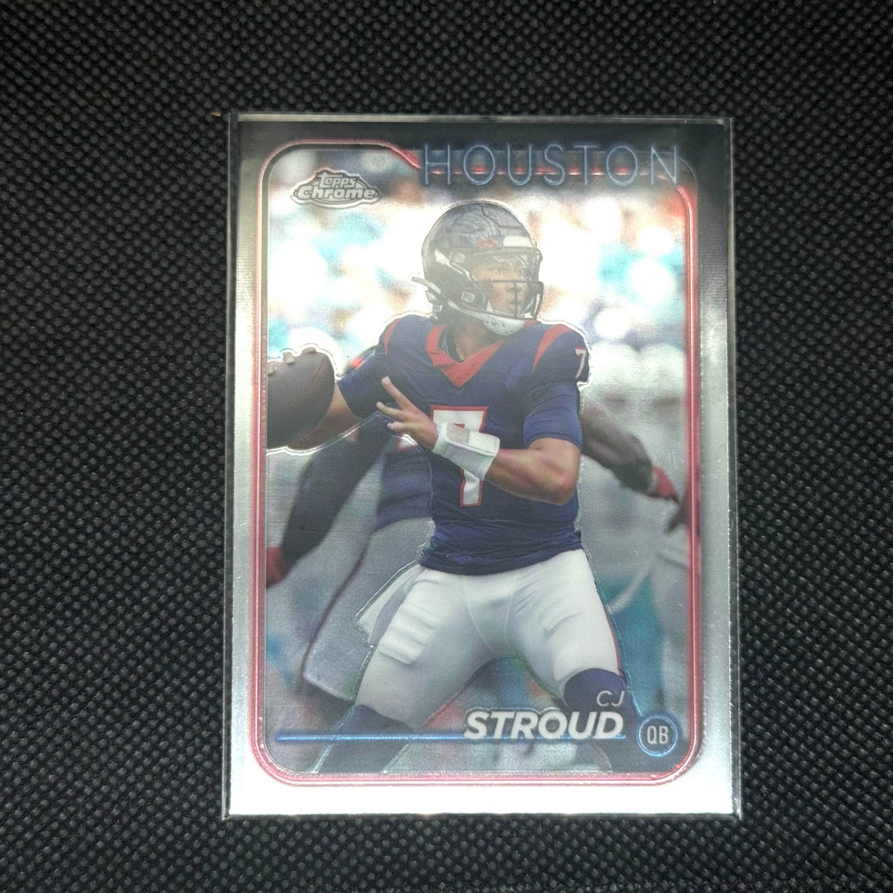 CJ Stroud Houston 2024 Topps Chrome Card No.83