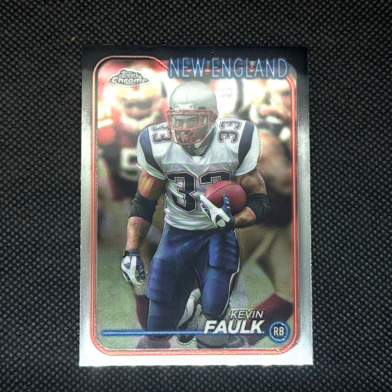 Kevin Faulk Patriots 2024 Topps Chrome Card No.130