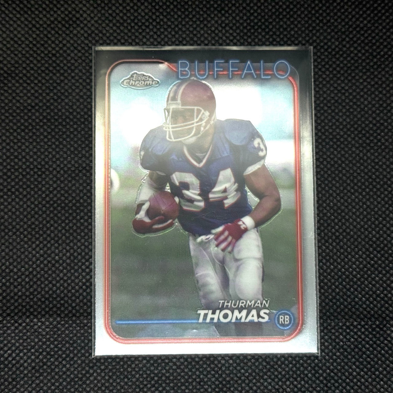 Thurman Thomas 2024 Topps Chrome Card No.9 Bills