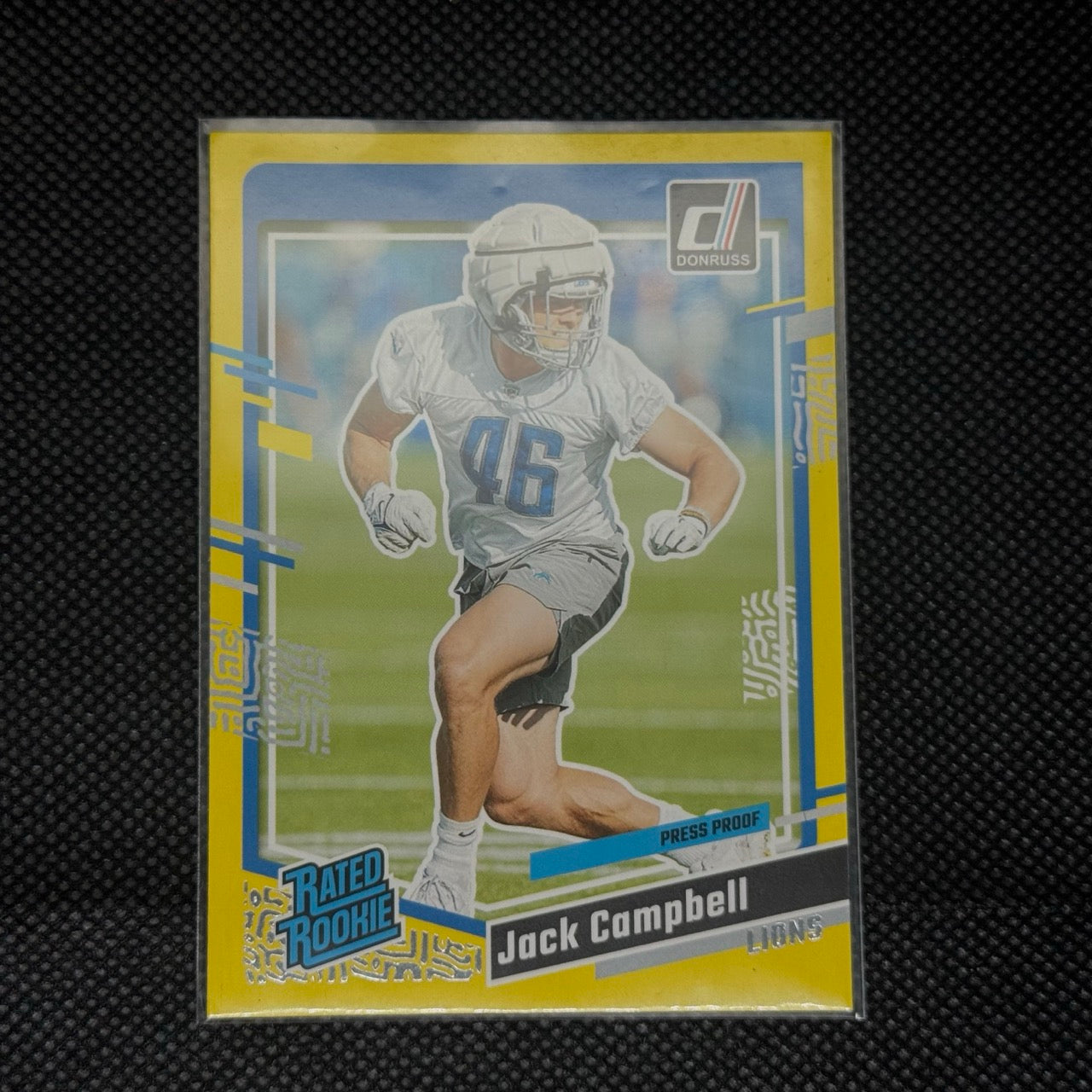Jack Campbell Lions Panini Donruss 2023 Card NO.330