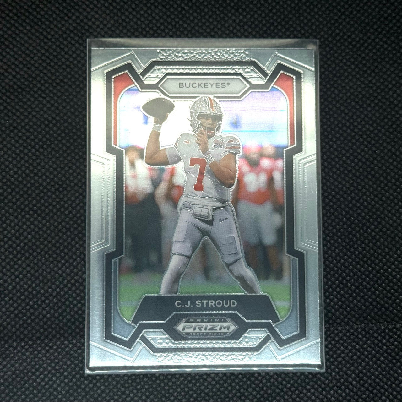 CJ Stroud Panini Prizm Draft Picks 2024 Card NO.63