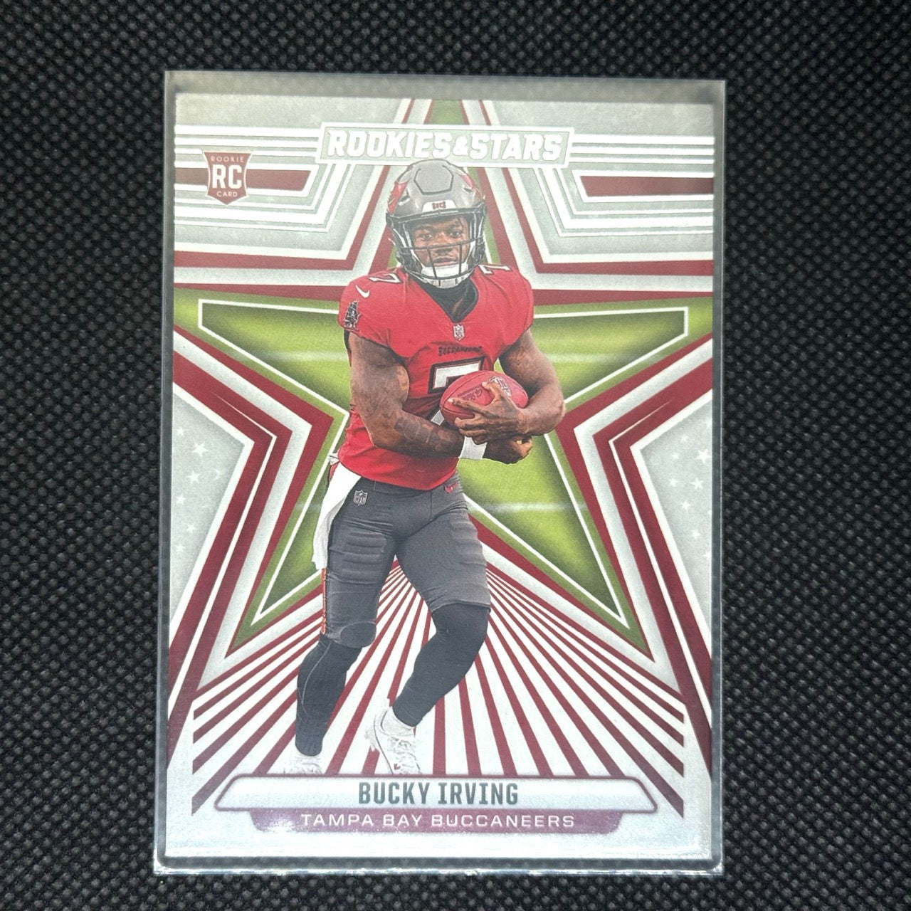 Bucky Irving Panini Rookies and Stars 2024 Card No.115 Rookie