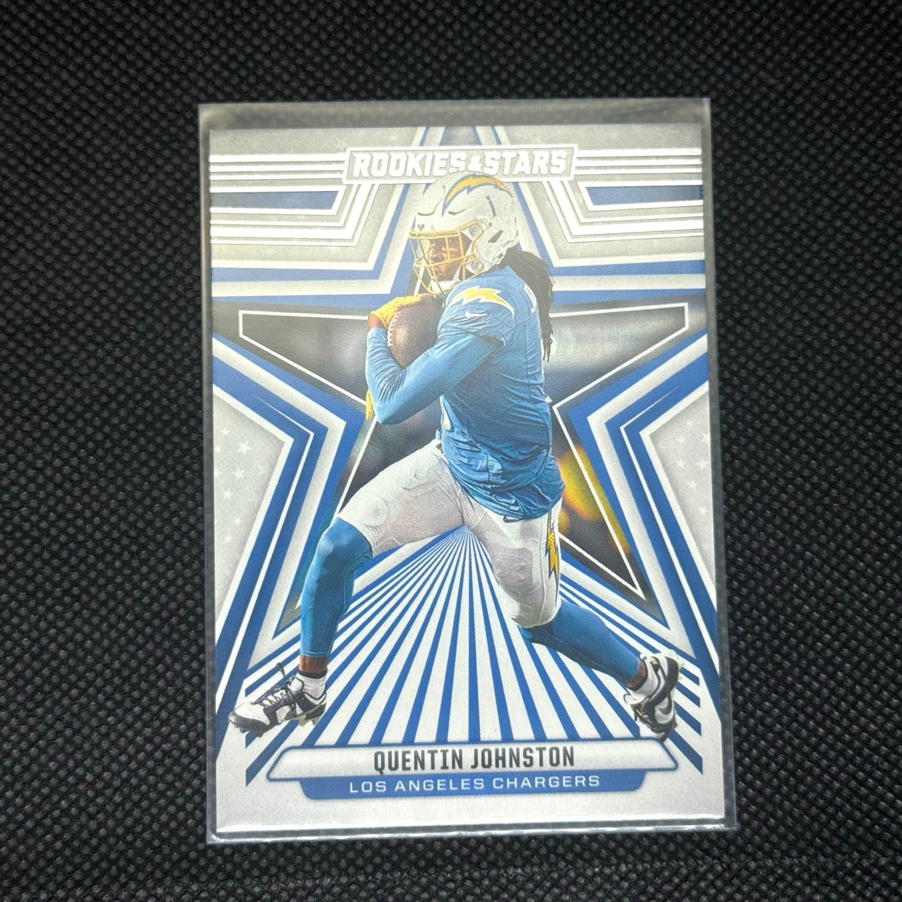 Quentin Johnston Panini Rookies and Stars 2024 Card No.54