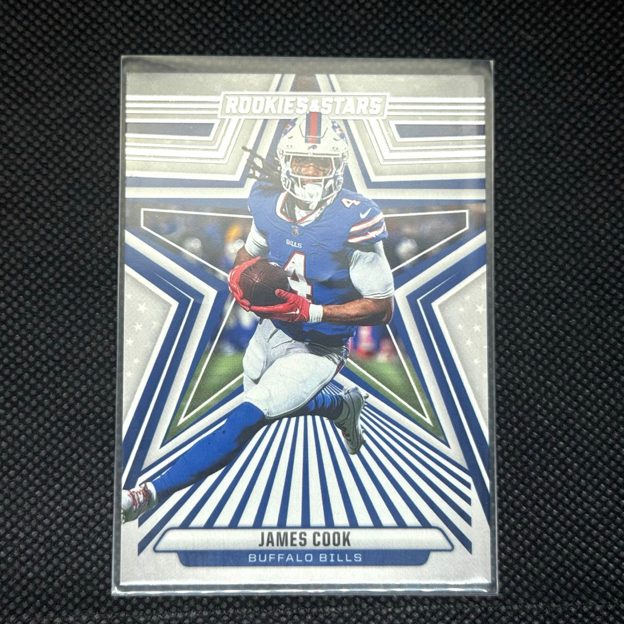 James Cook Panini Rookies and Stars 2024 Card No.13