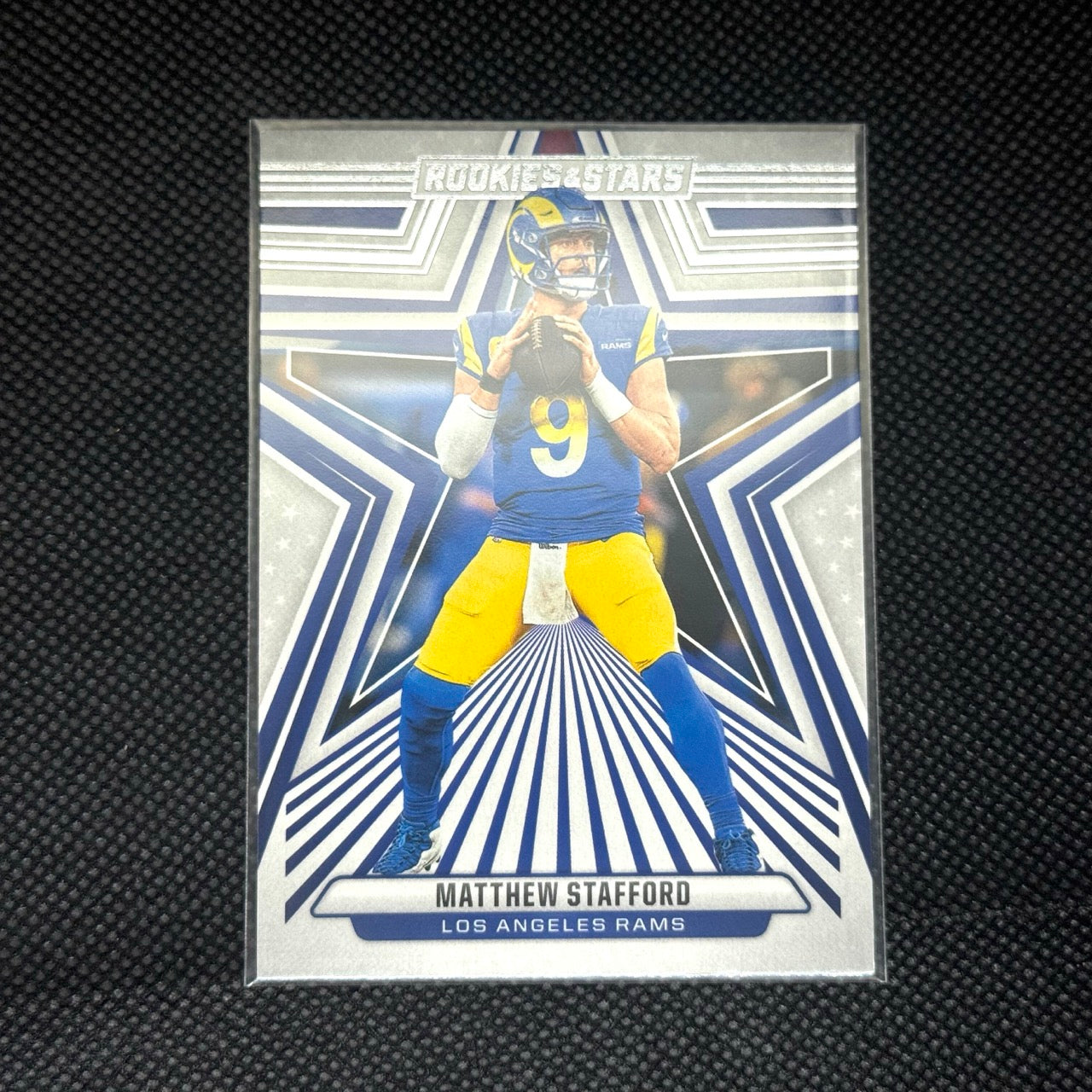 Matthew Stafford Panini Rookies and Stars 2024 Card No.56
