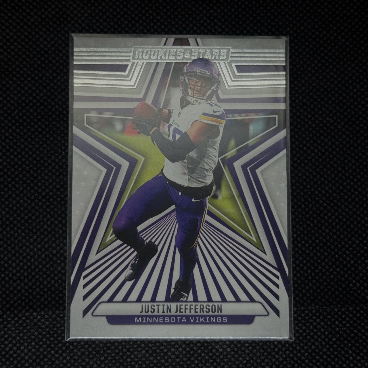 Justin Jefferson Panini Rookies and Stars 2024 Card