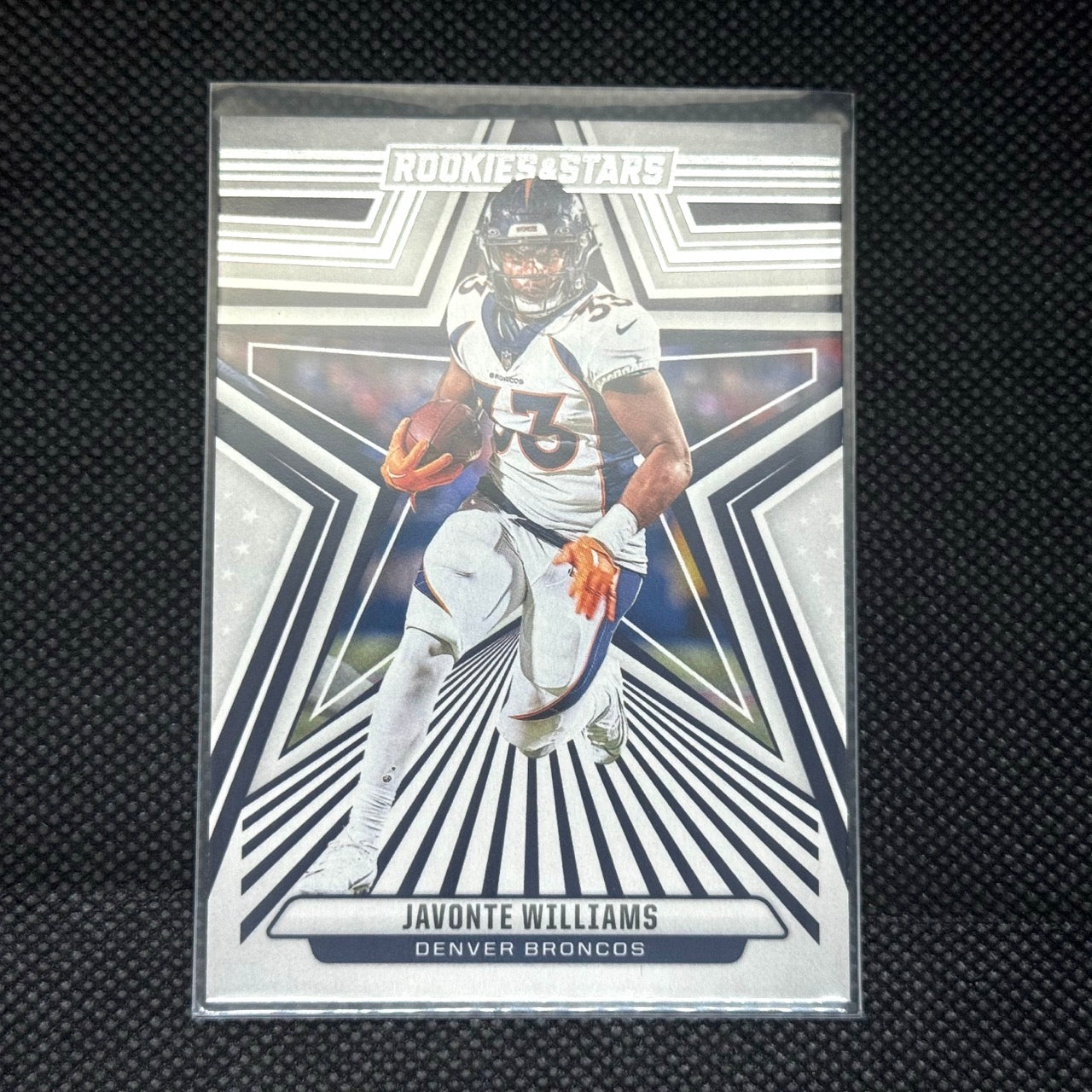 Javonte Williams Panini Rookies and Stars 2024 Card