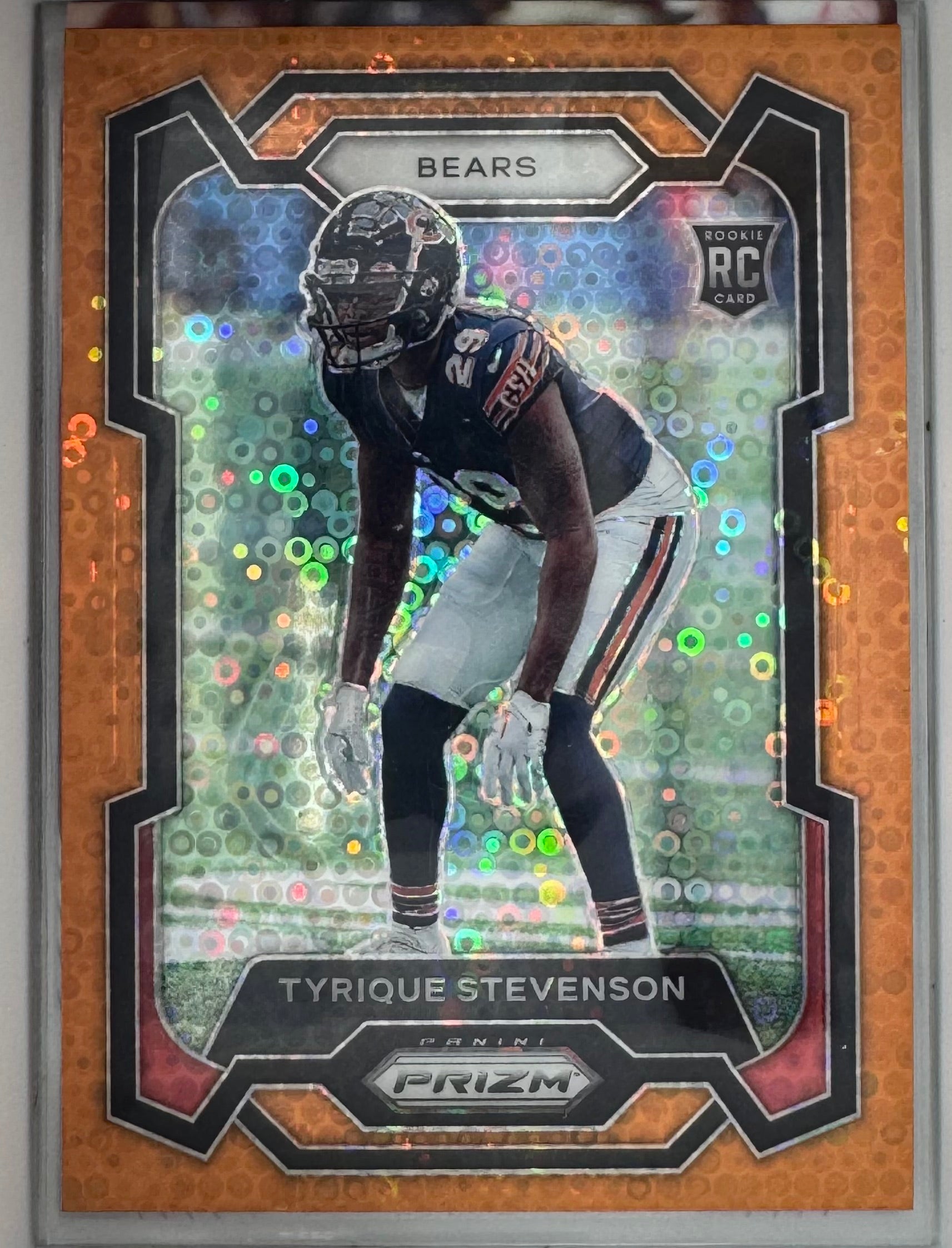 Tyrique Stevenson Rookie No.316 Panini Prizm 2023 Orange Disco