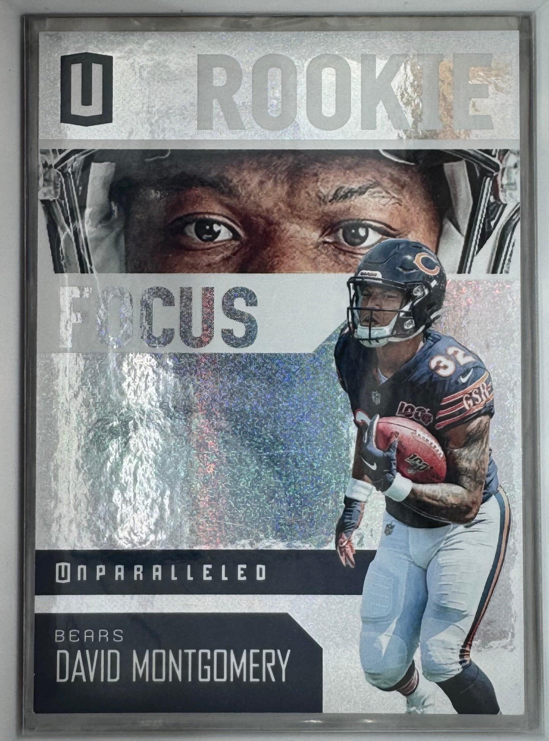 David Montgomery No.RF-DM Rookie Focus 2019 Panini Bears Variant