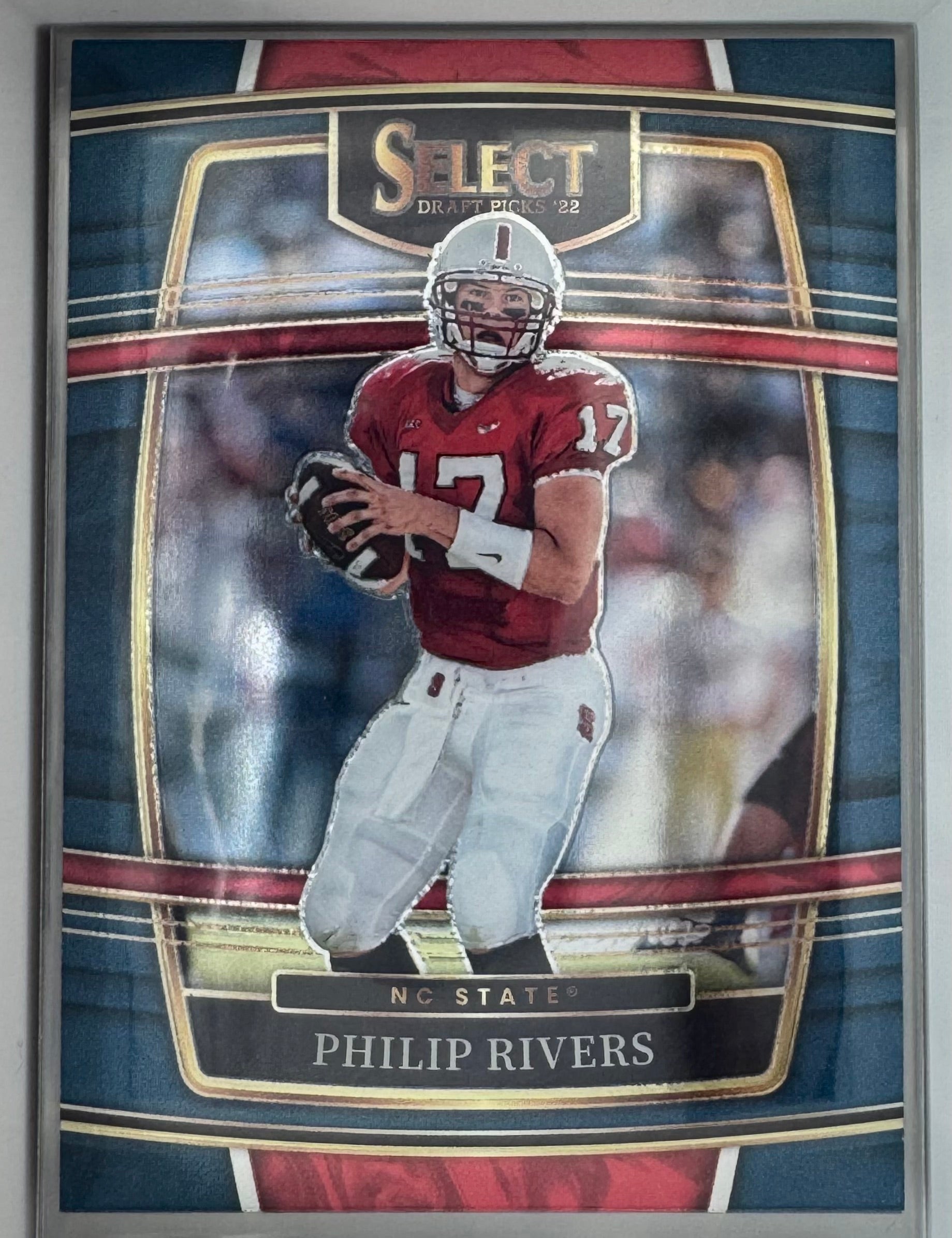 Philip Rivers No.62 Panini Select Draft Picks 2022