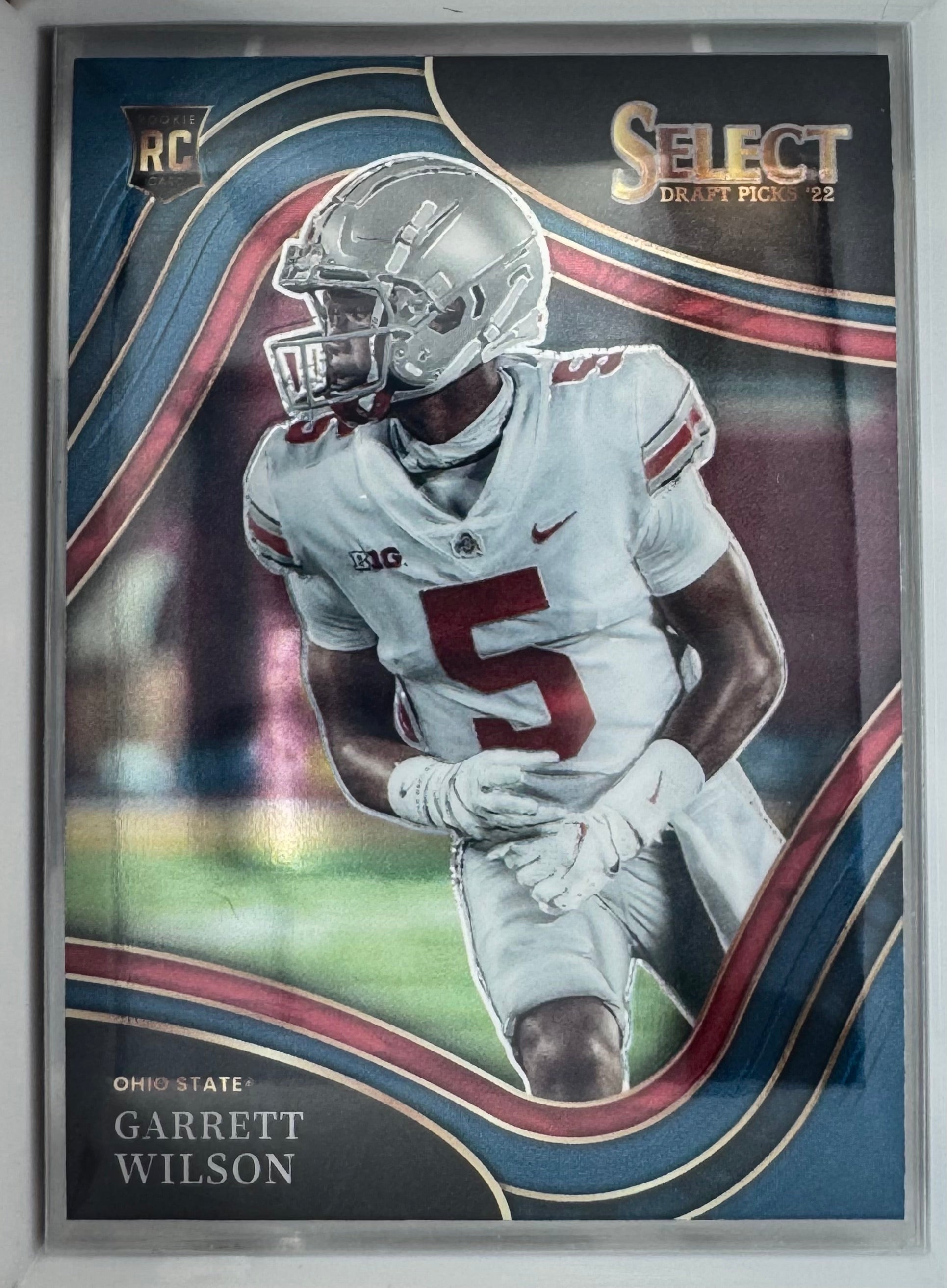 Garrett Wilson Rookie 104 Panini Select Draft Picks 2022