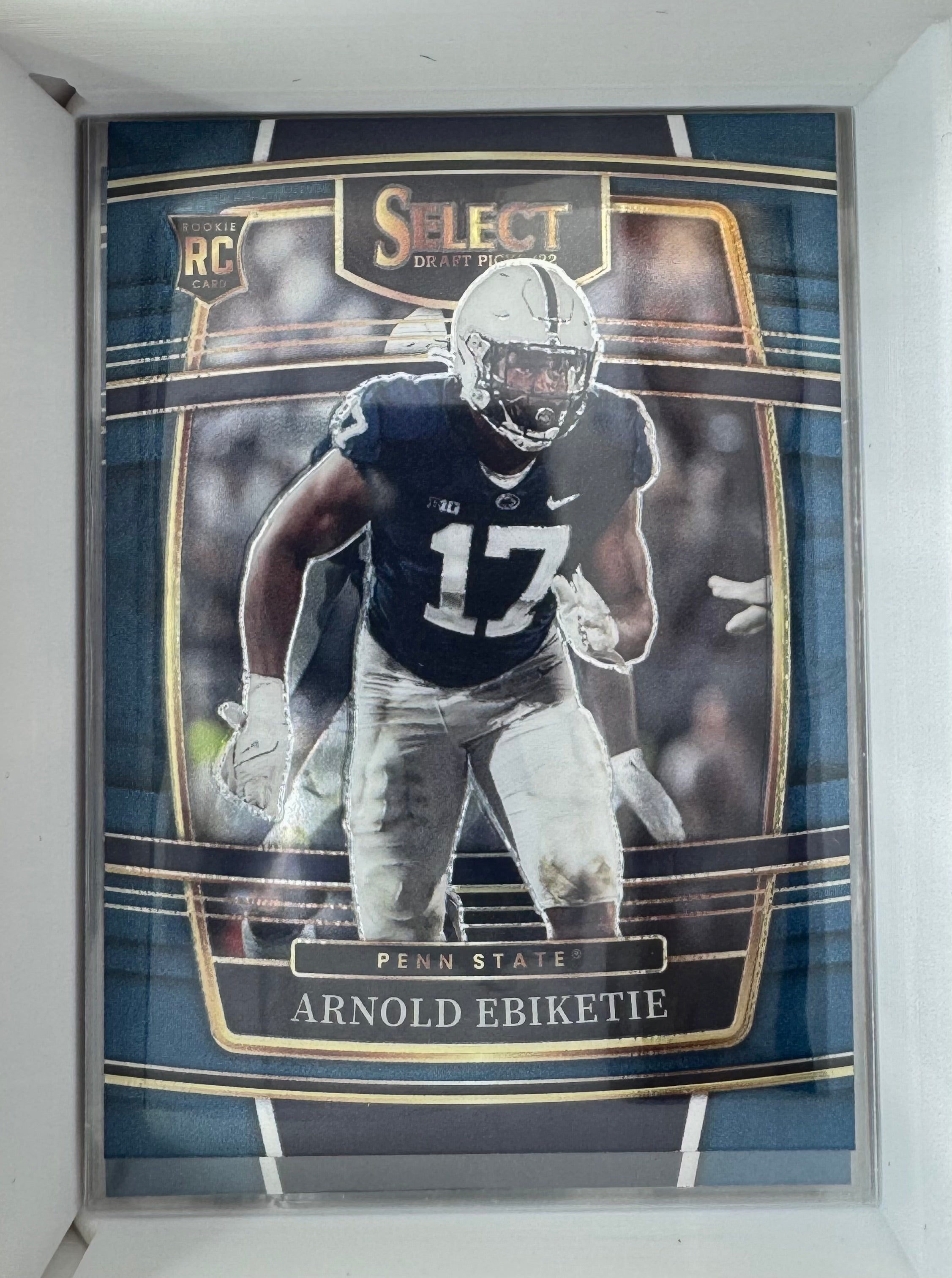 Arnold Ekiketie Rookie No.73 Panini Select Draft Picks 2022