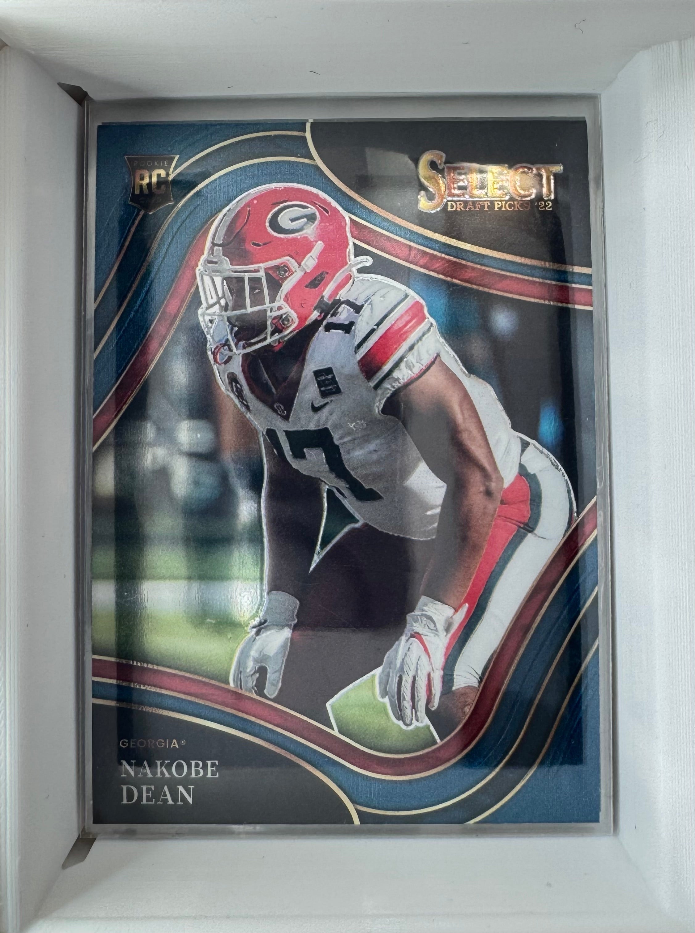 Nakobe Dean No.200 2022 Panini Select Draft Picks Rookie