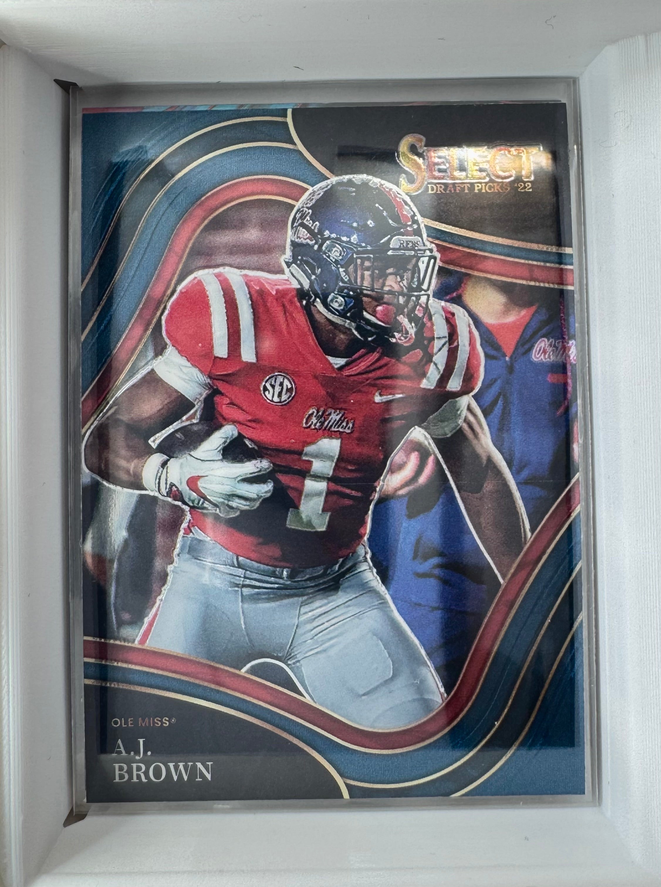 AJ Brown No.157 2022 Panini Select Draft Picks