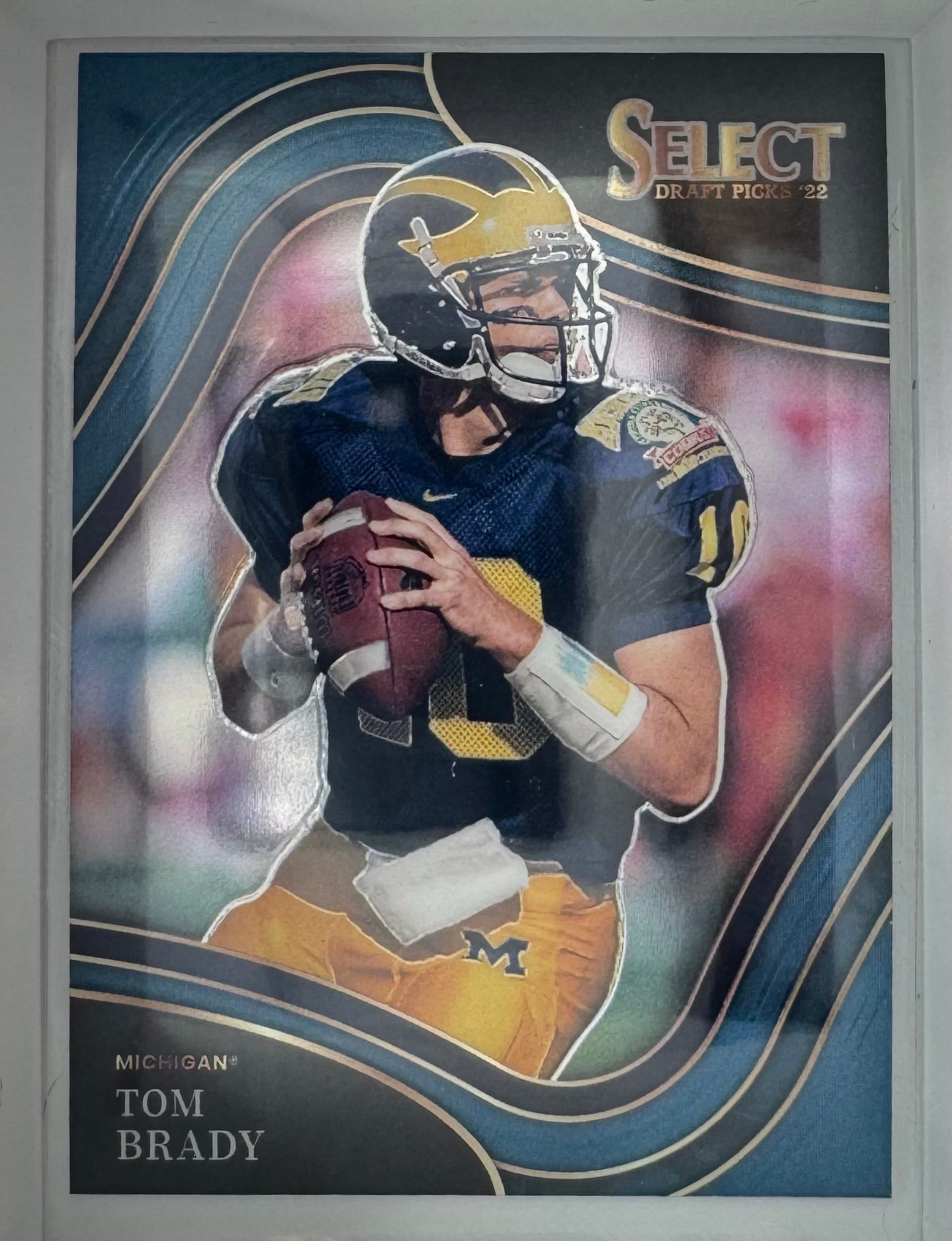Tom Brady No. 130 2022 Panini Select Draft Picks