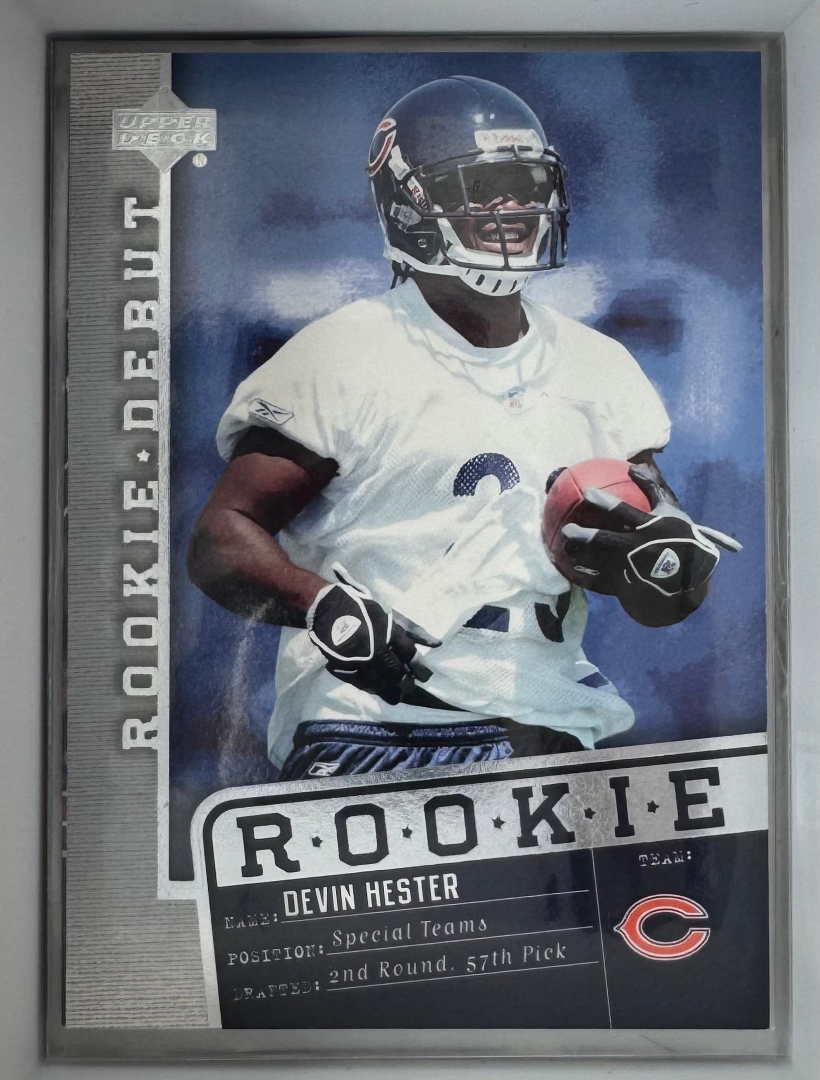 Devin Hester Rookie Debut 2006 No.118 Upper Deck Chicago Bears