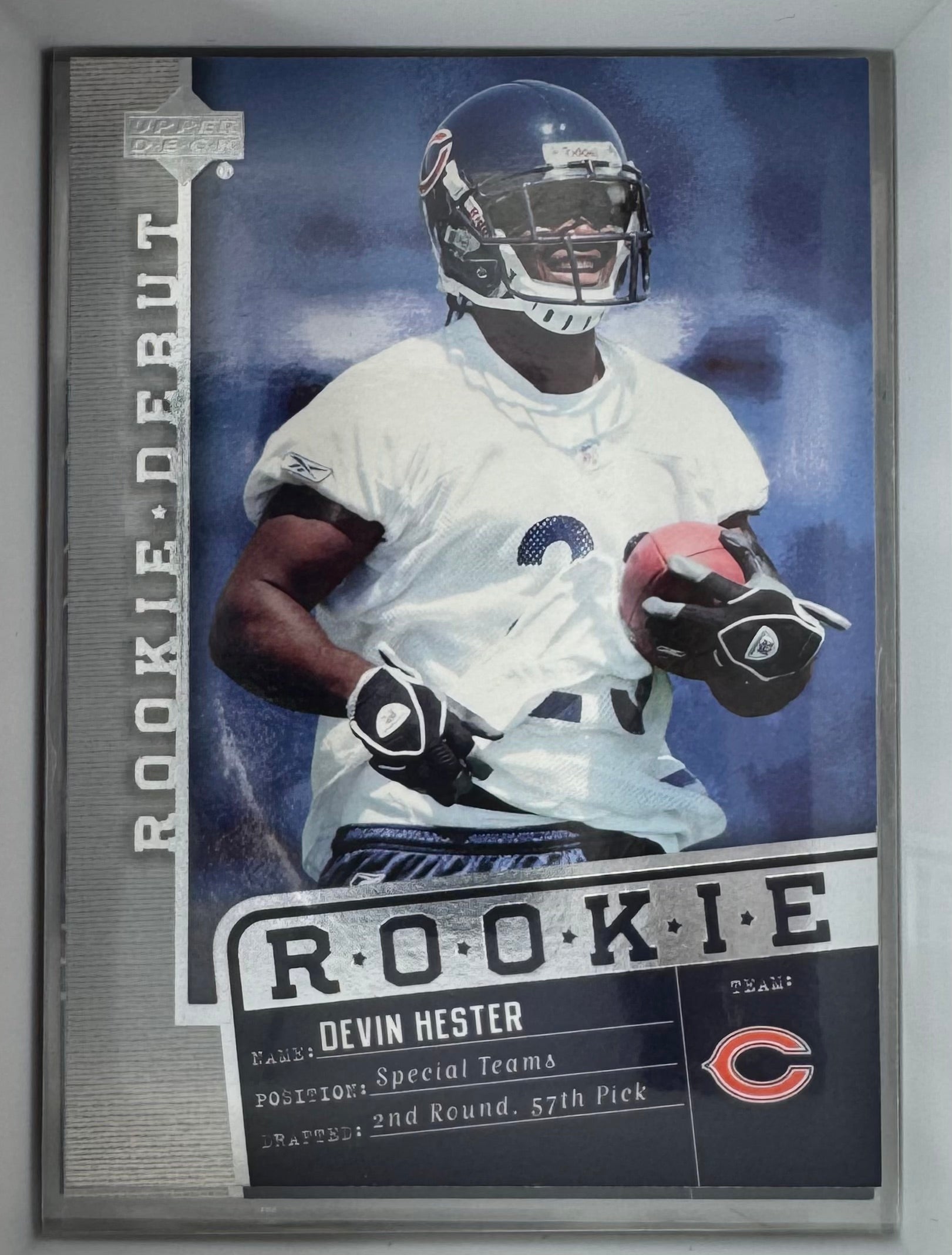Devin Hester Rookie Debut No.118 Upper Deck 2006 Bears