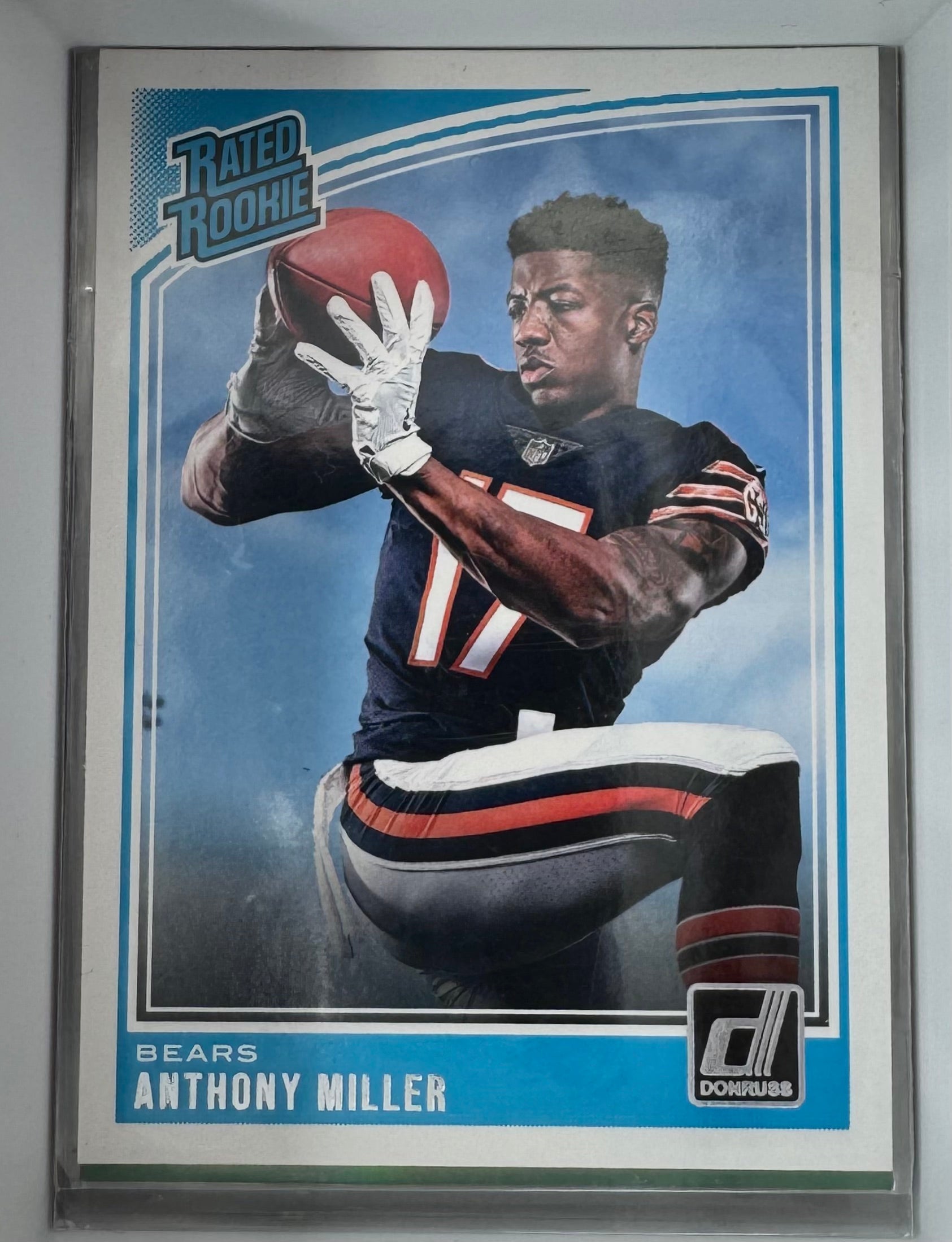 Anthony Miller 314 Rated Rookie Panini 2018 Donruss Football Bears