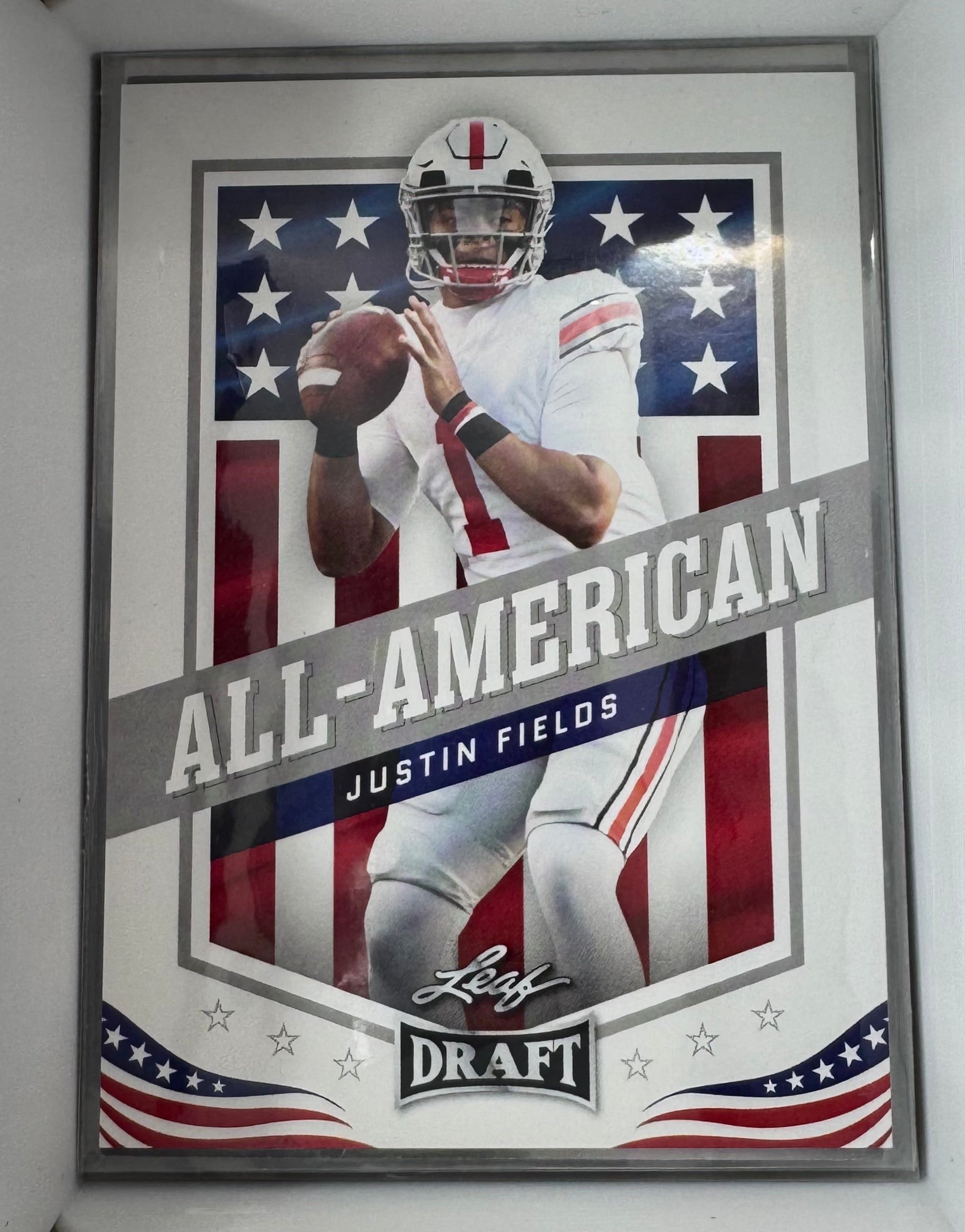 Justin Fields Leaf Draft No.49 All American 2021