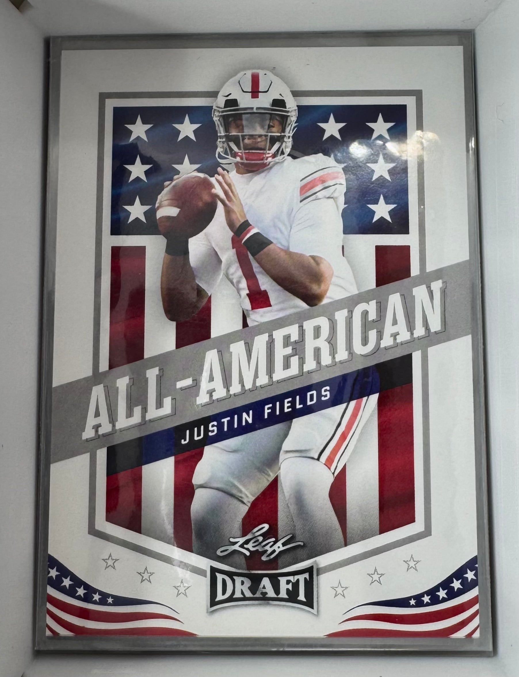 Justin Fields Leaf Draft 2021 No.49 All American