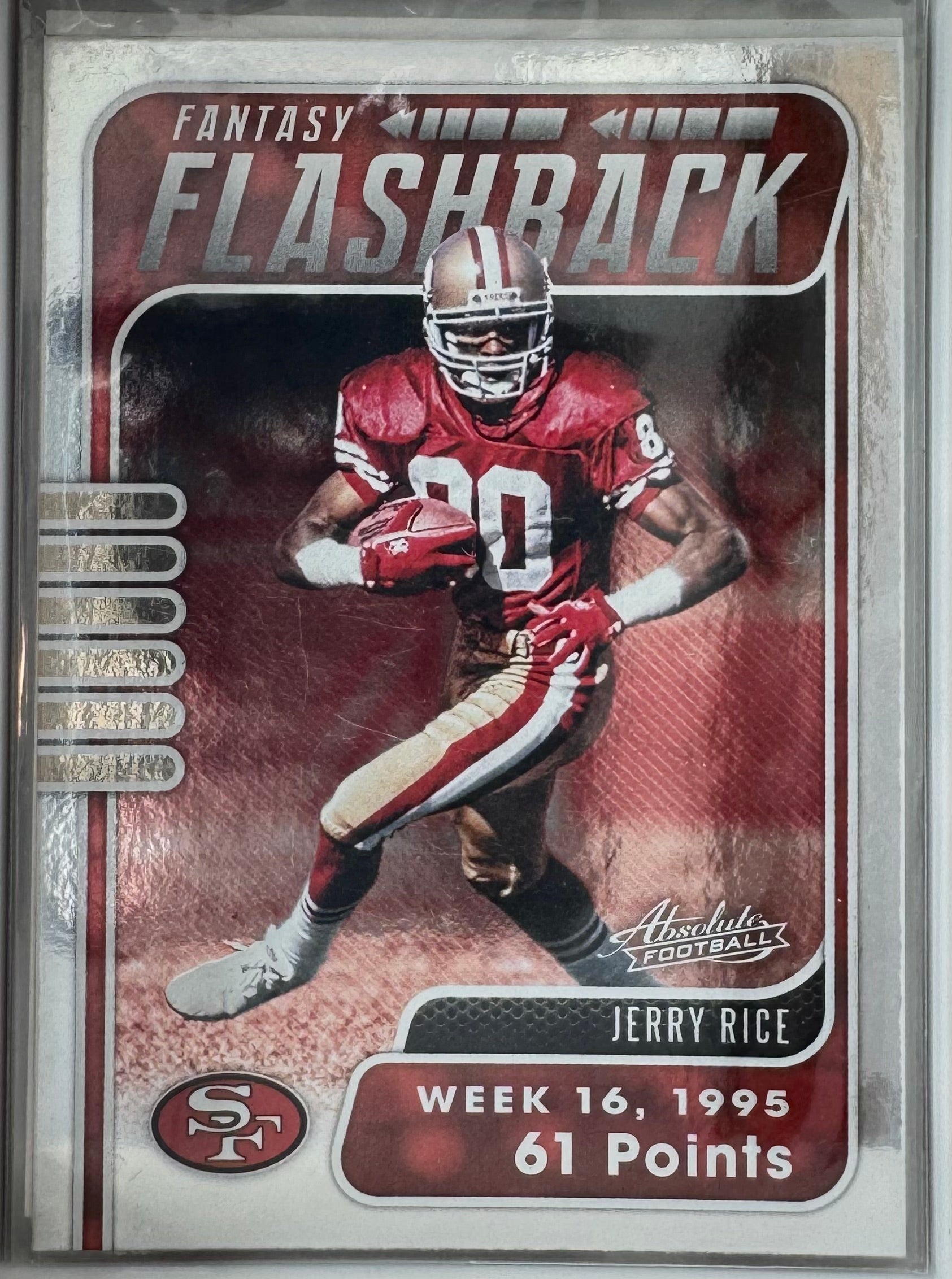 Jerry Rice FF-JR Panini 2020 Panini Absolute Football Card 49ers