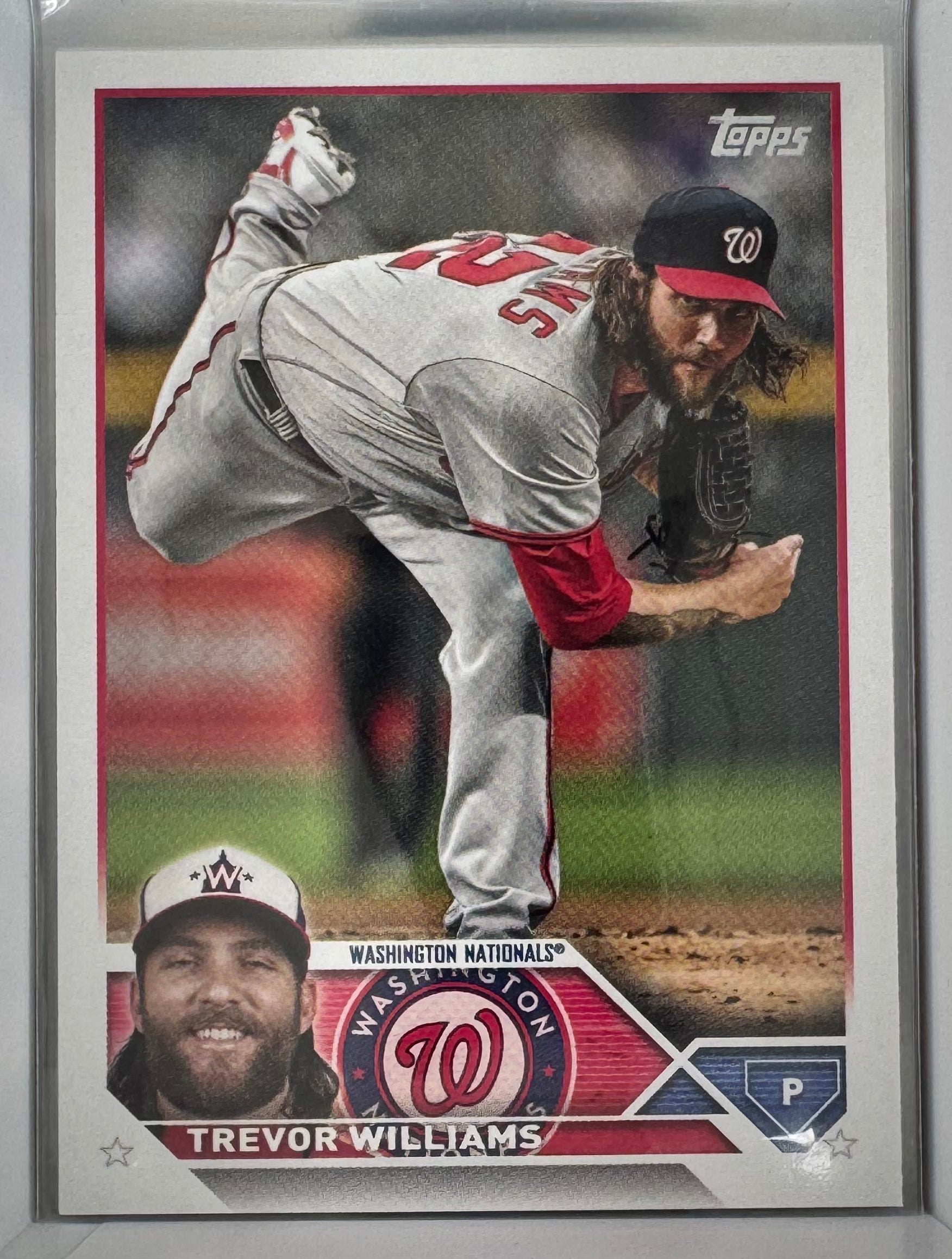 Trevor Williams US48 Topps 2023 MLB Baseball