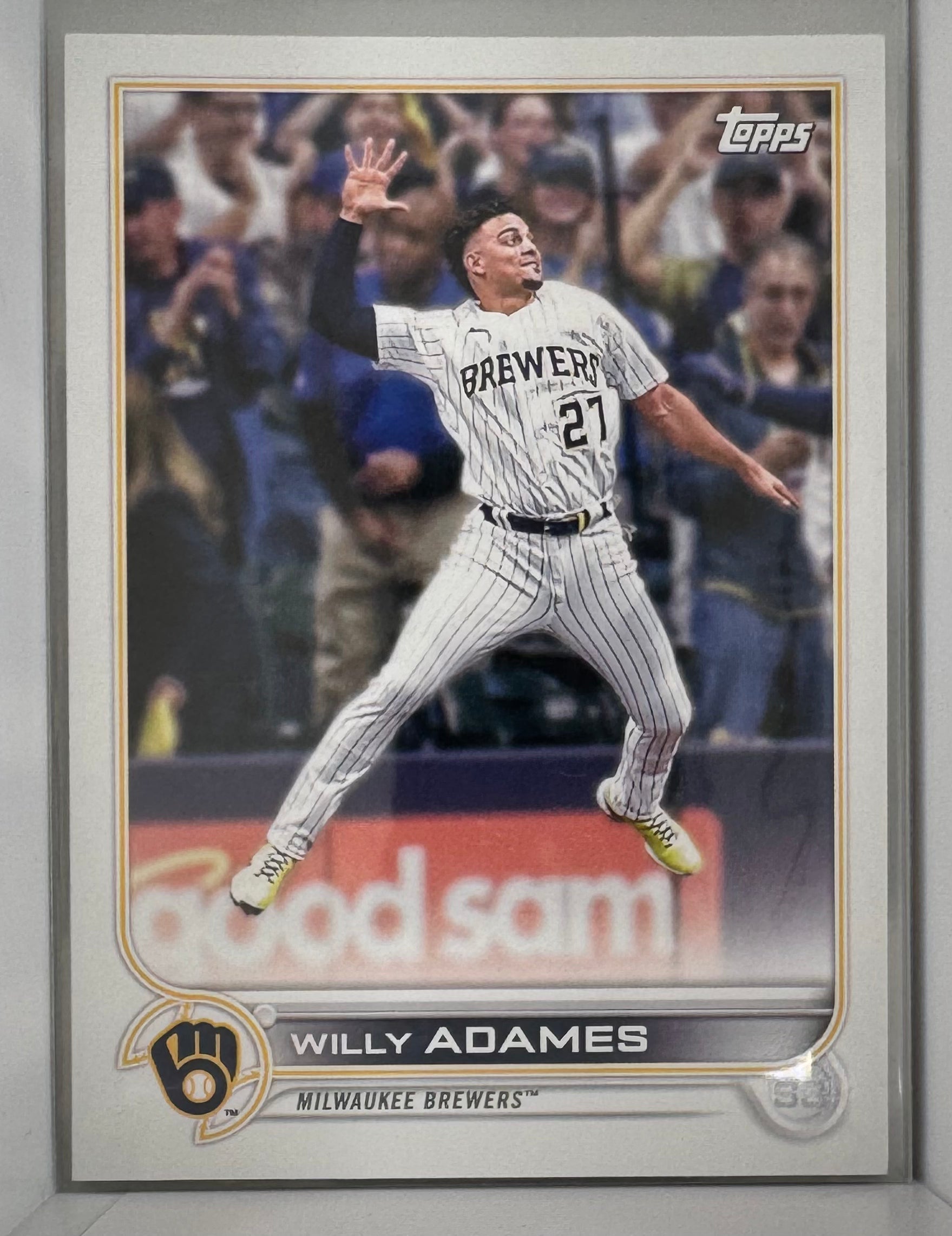 Willy Adames MIL-2 Topps Opening Day 2022