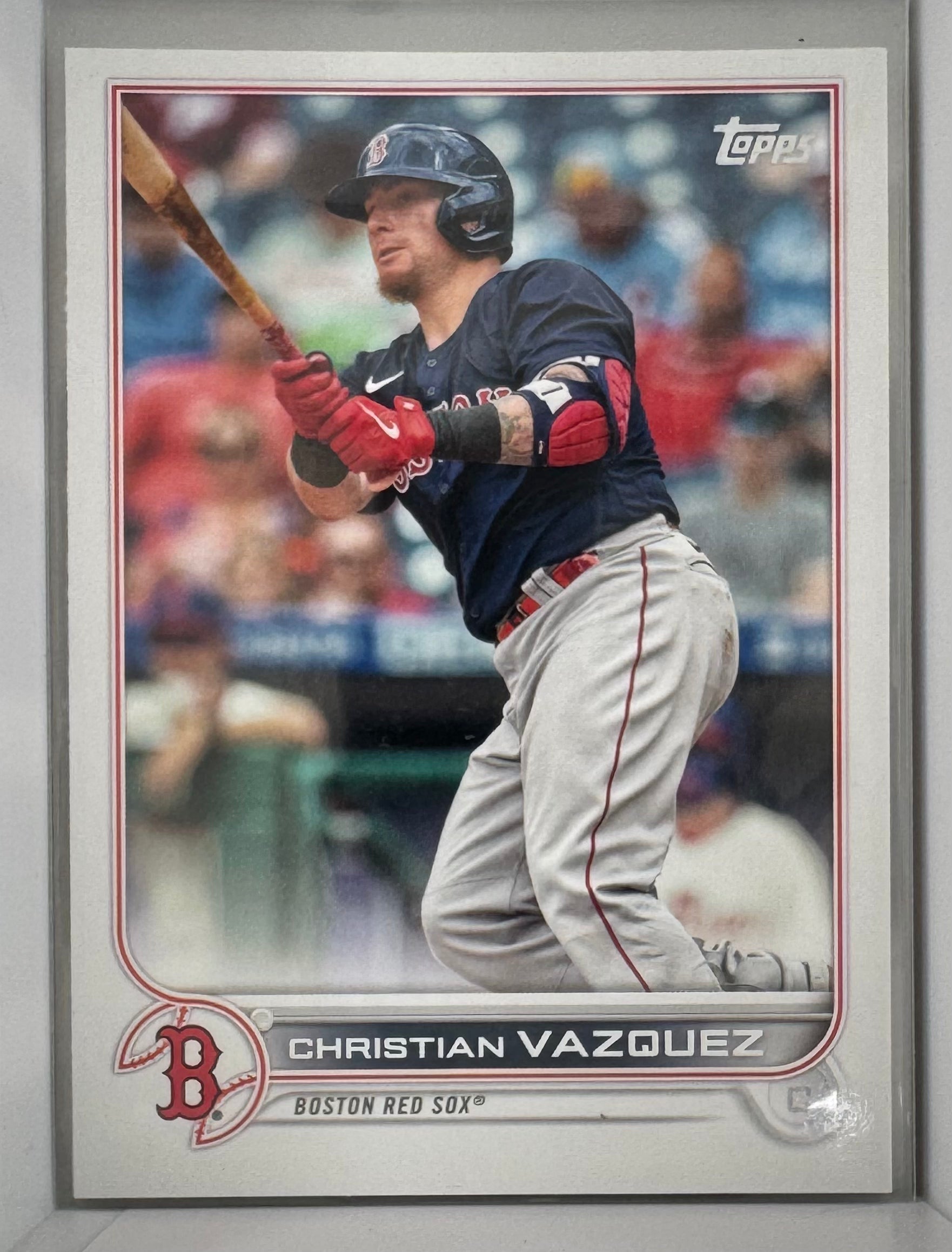 Christian Vazquez 63 Topps Opening Day 2022