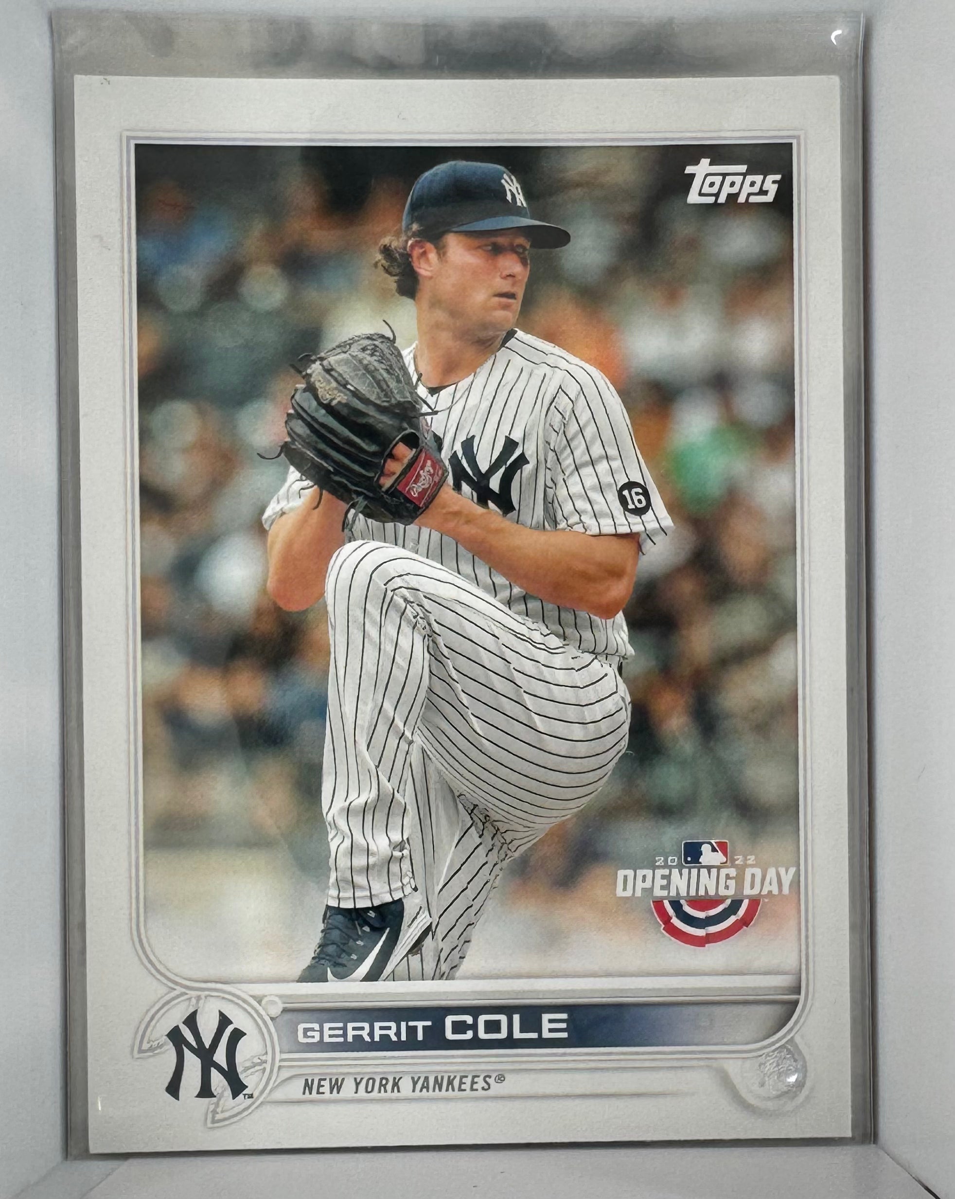 Gerrit Cole 101 Topps Opening Day 2022