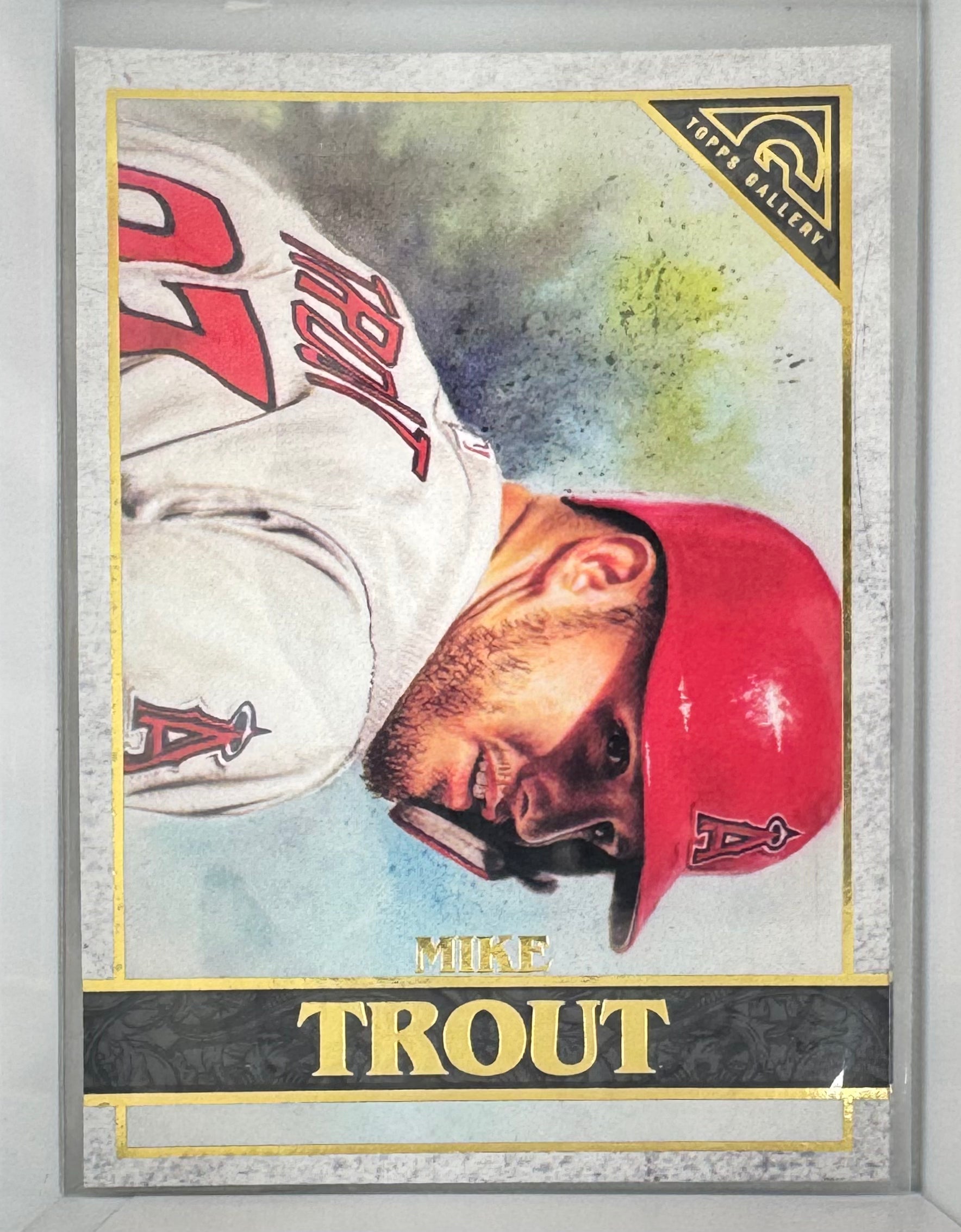 Mike Trout 1 2020 Topps Gallery MLB Baseball Card