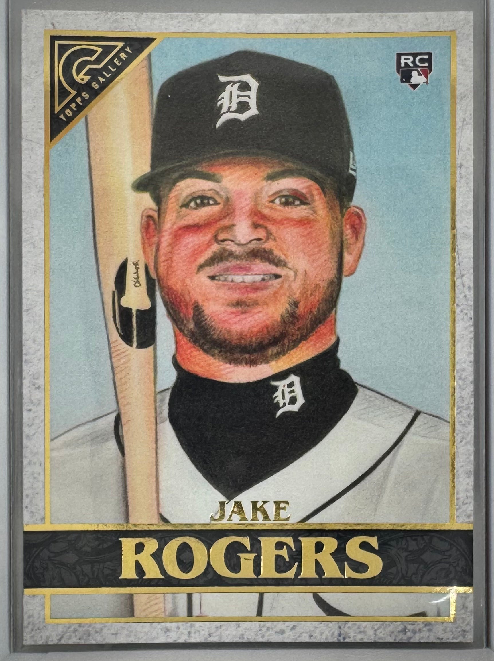 Jake Rogers 92 Rookie 2020 Topps Gallery MLB