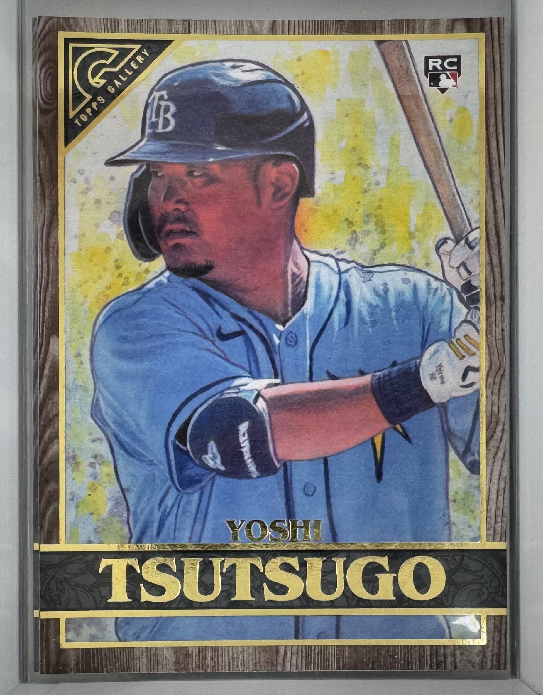 Yoshi Tsutsugo 83 Rookie 2020 Topps Gallery MLB Variant